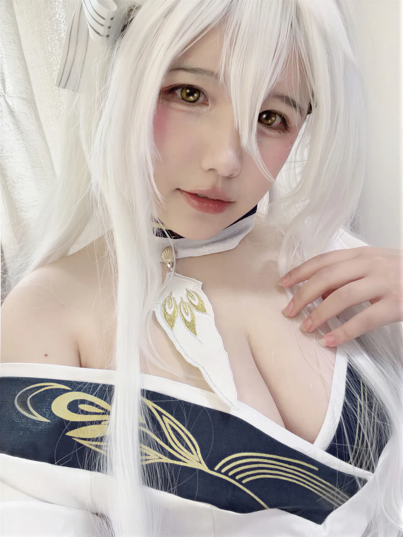 Aban is very happy today – Azur Lane Hakuhou kimono Aban is very happy today – Azur Lane Hakuhou kimono