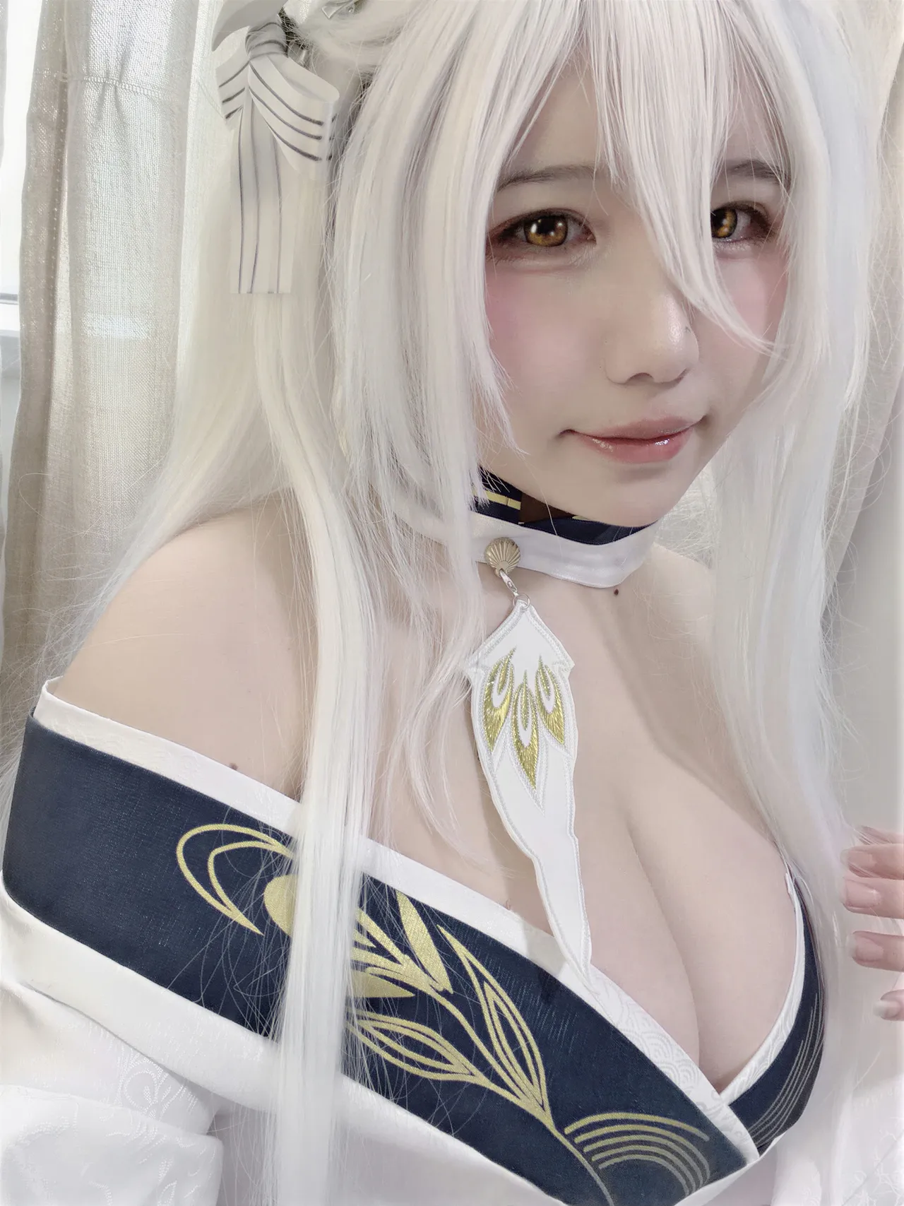 Aban is very happy today – Azur Lane Hakuhou kimono Aban is very happy today – Azur Lane Hakuhou kimono