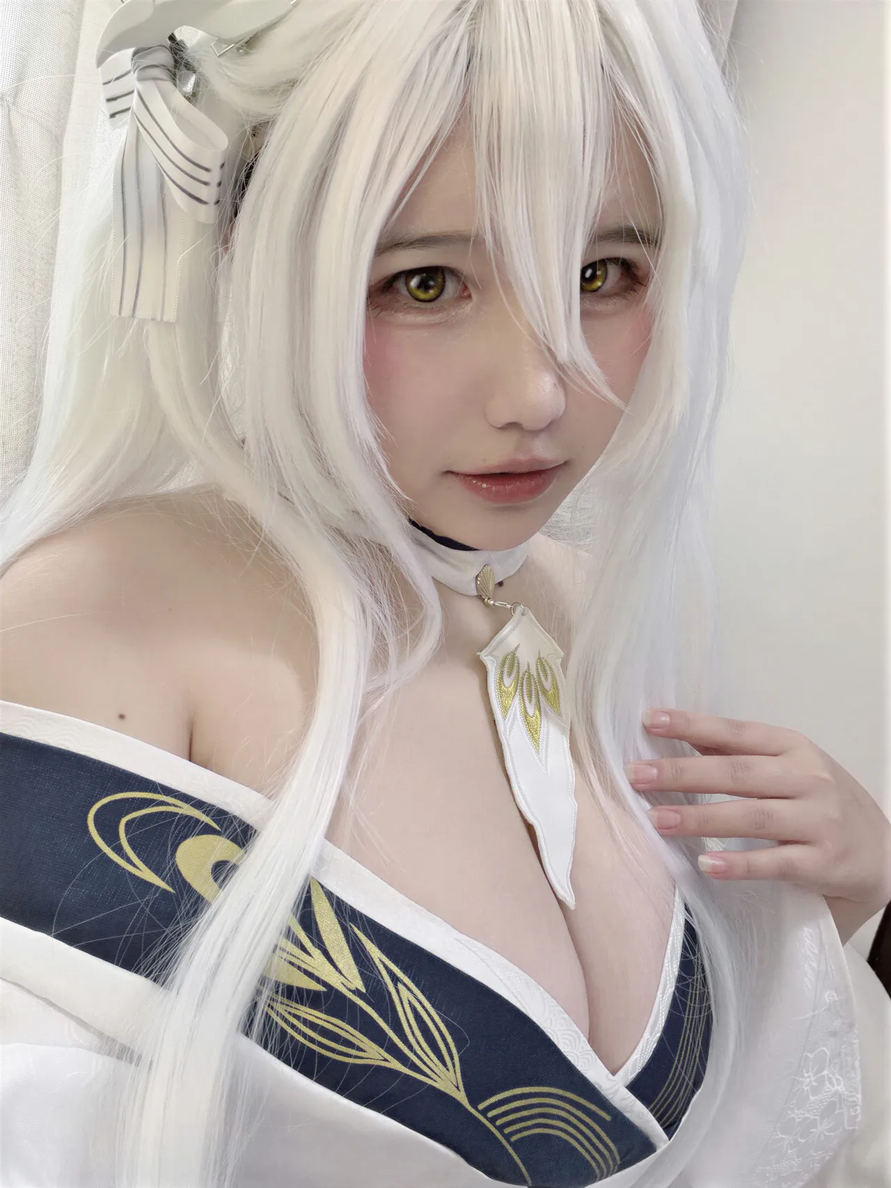 Aban is very happy today – Azur Lane Hakuhou kimono Aban is very happy today – Azur Lane Hakuhou kimono