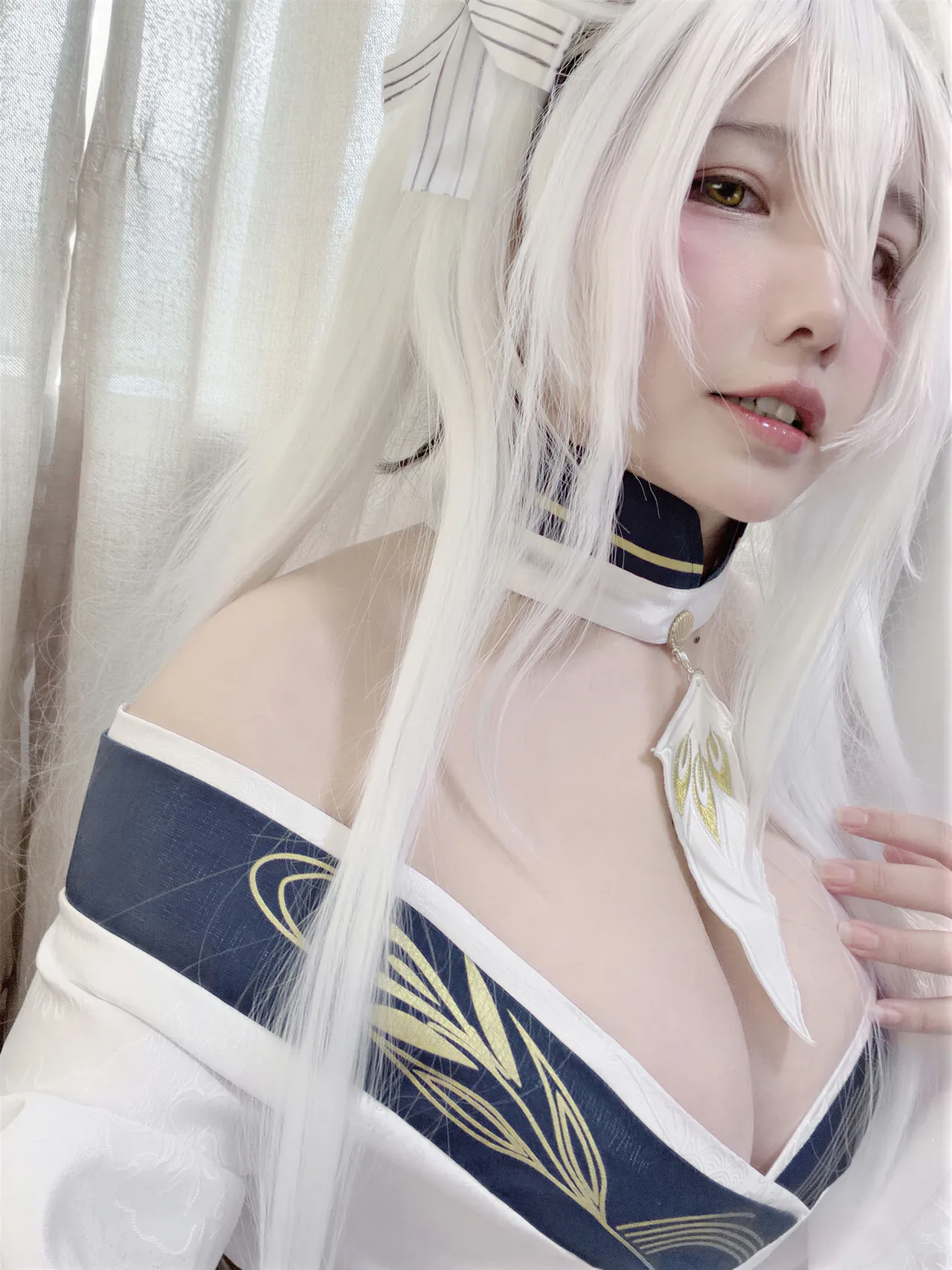 Aban is very happy today – Azur Lane Hakuhou kimono Aban is very happy today – Azur Lane Hakuhou kimono
