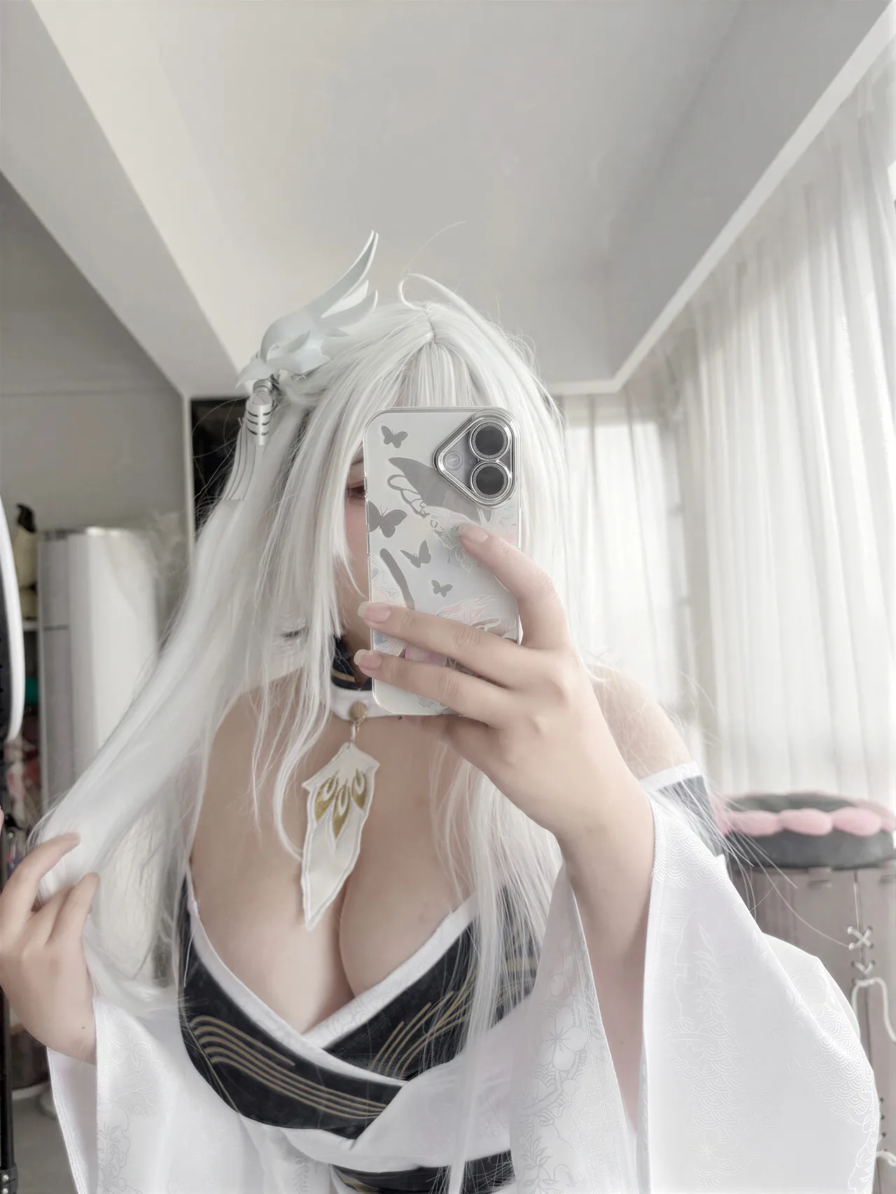 Aban is very happy today – Azur Lane Hakuhou kimono Aban is very happy today – Azur Lane Hakuhou kimono