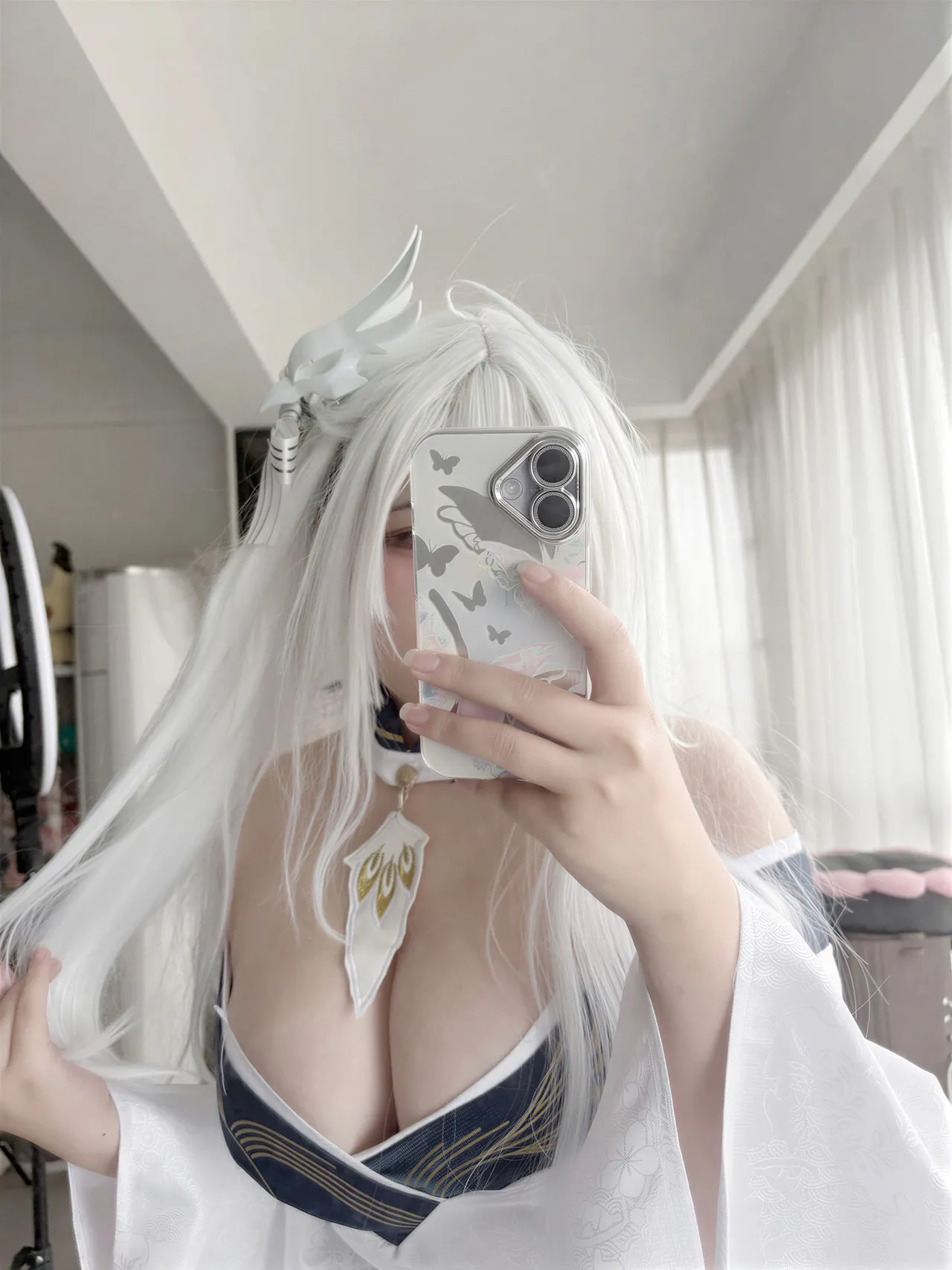 Aban is very happy today – Azur Lane Hakuhou kimono Aban is very happy today – Azur Lane Hakuhou kimono