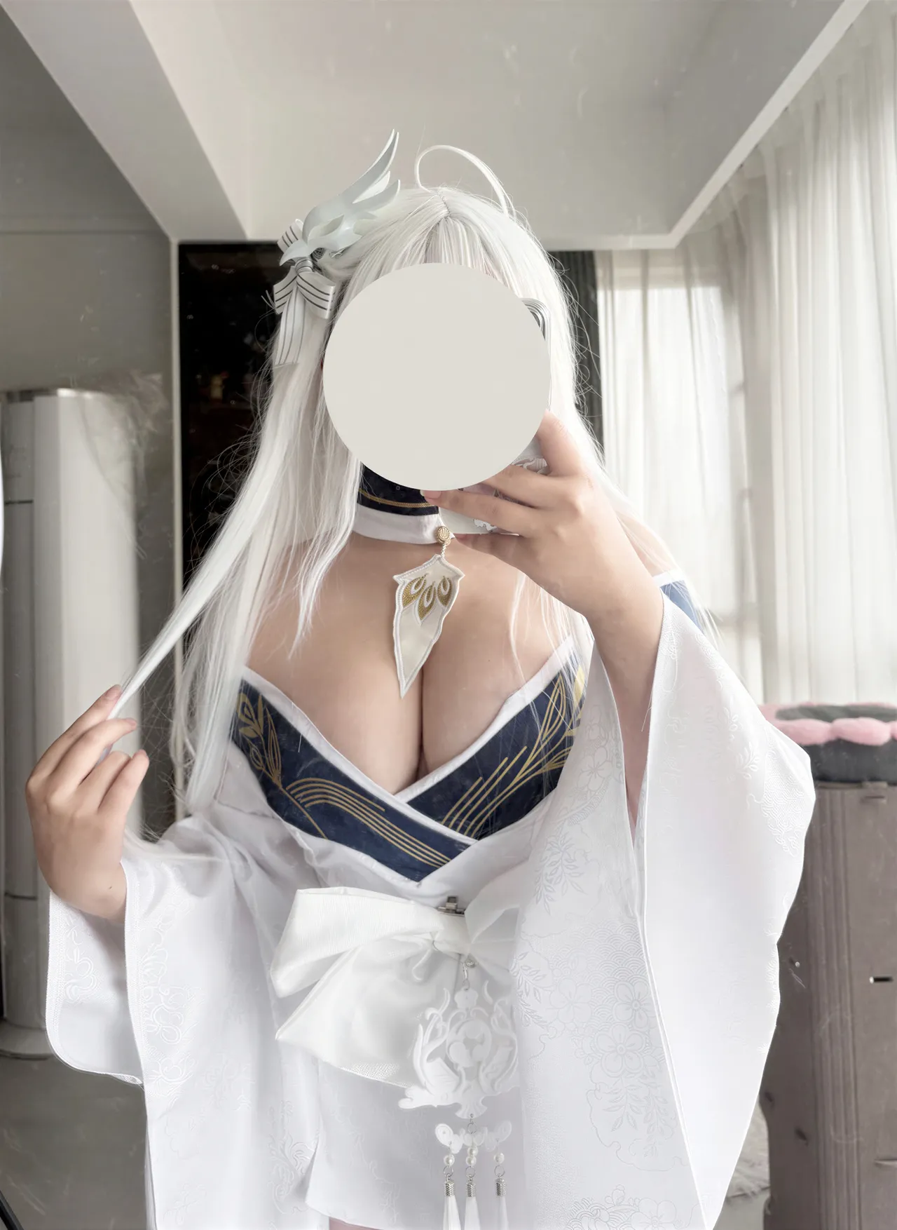 Aban is very happy today – Azur Lane Hakuhou kimono Aban is very happy today – Azur Lane Hakuhou kimono