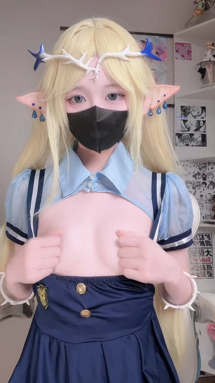 Humanoid succubus Satsuki Meow Kati masturbates Humanoid succubus Satsuki Meow Kati masturbates