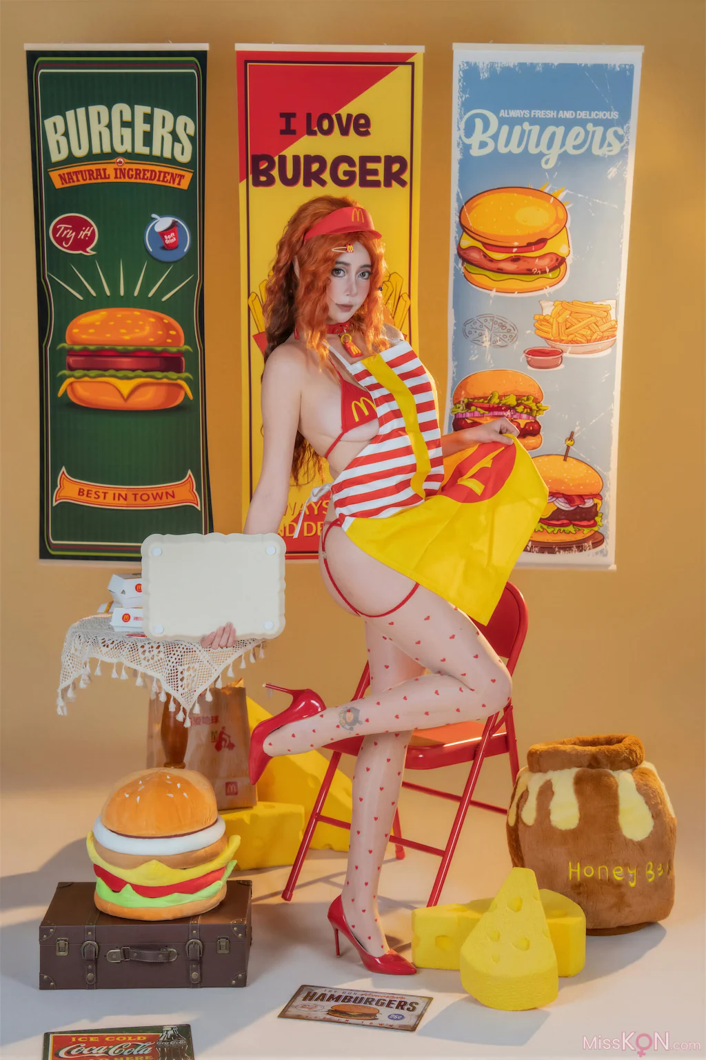Coser@奈汐酱nice: 麦麦 (80 photos + 1 video) 4 Coser@奈汐酱nice: 麦麦 (80 photos + 1 video) 4