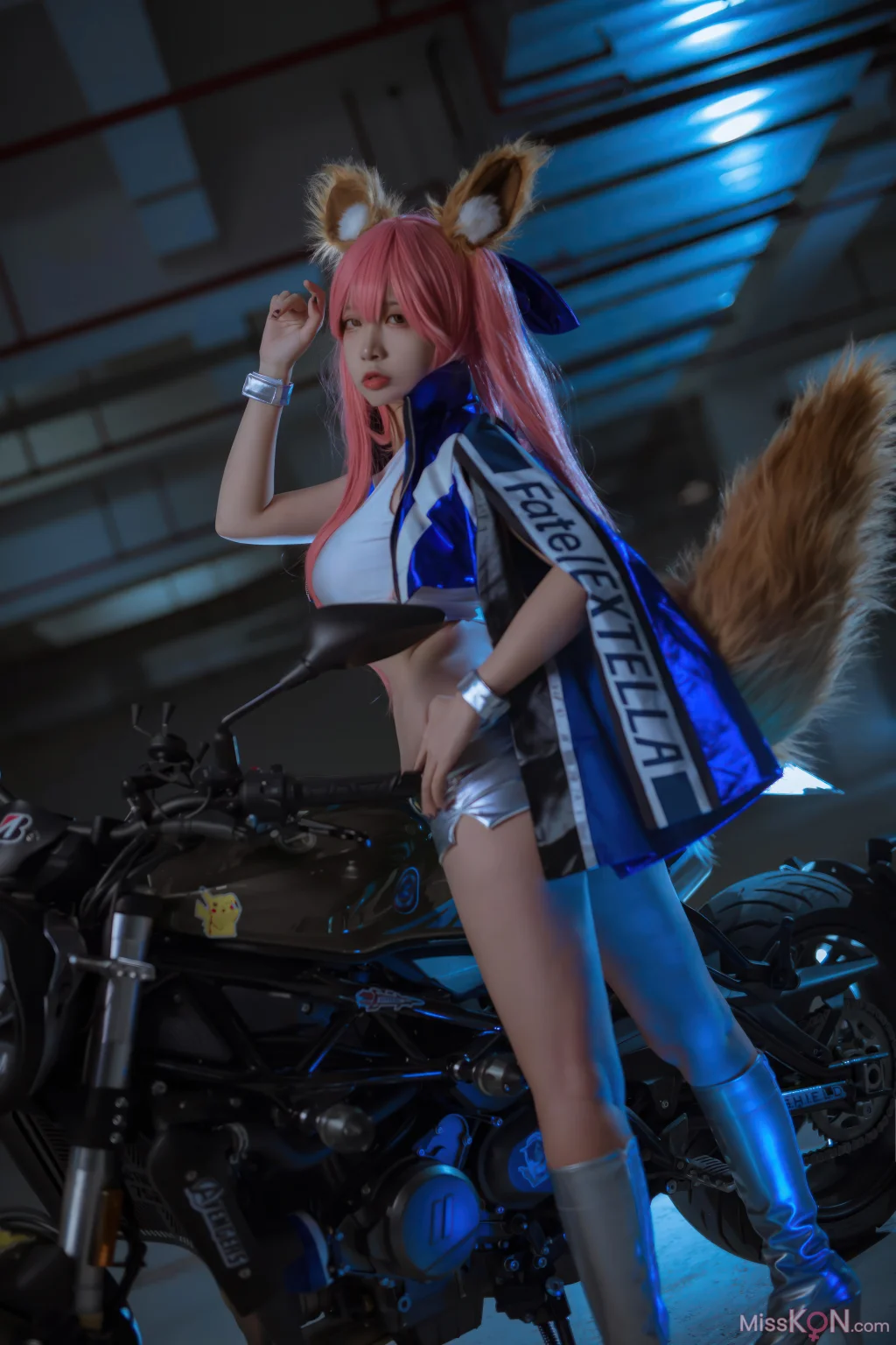 Coser@ Nisa: FGO Tamamo Former Racing Suit (30 photos) Coser@ Nisa: FGO Tamamo Former Racing Suit (30 photos)