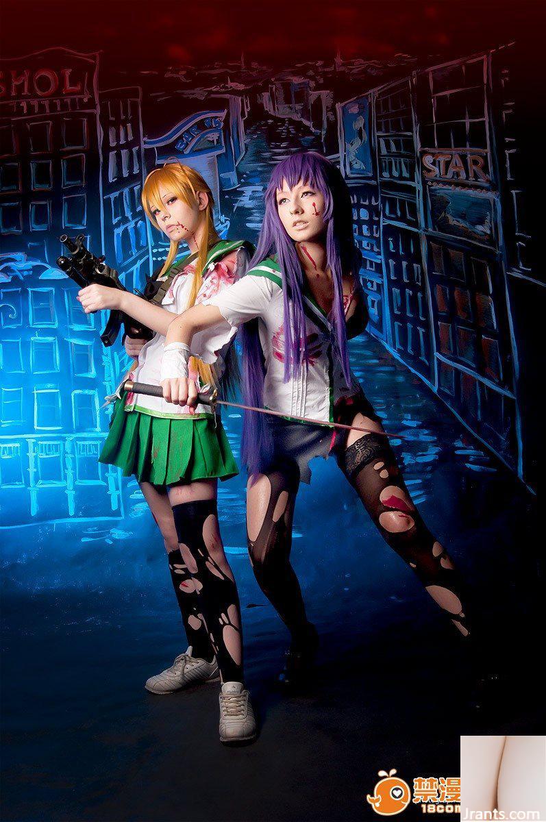 学园默示录cosplay (61P) 学园默示录cosplay (61P)