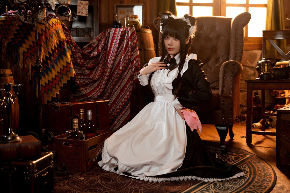 Coser@ Nine Words - 女仆初体验 9 Coser@ Nine Words - 女仆初体验 9