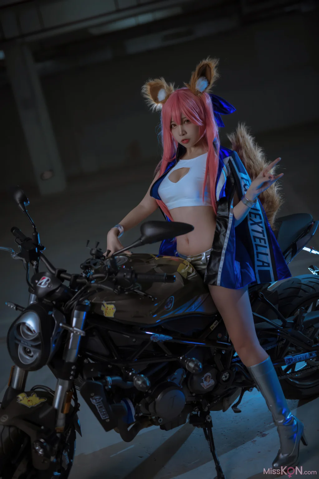 Coser@ Nisa: FGO Tamamo Former Racing Suit (30 photos) Coser@ Nisa: FGO Tamamo Former Racing Suit (30 photos)