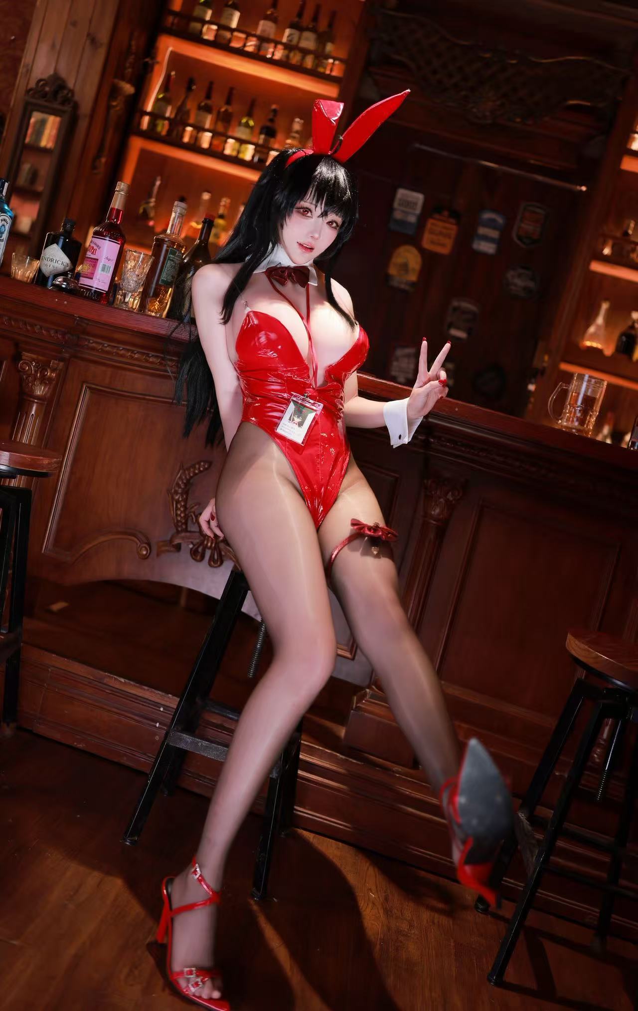 Cheese Block Wii - Azur Lane Taihou Table Tennis Bunny Girl Cheese Block Wii - Azur Lane Taihou Table Tennis Bunny Girl
