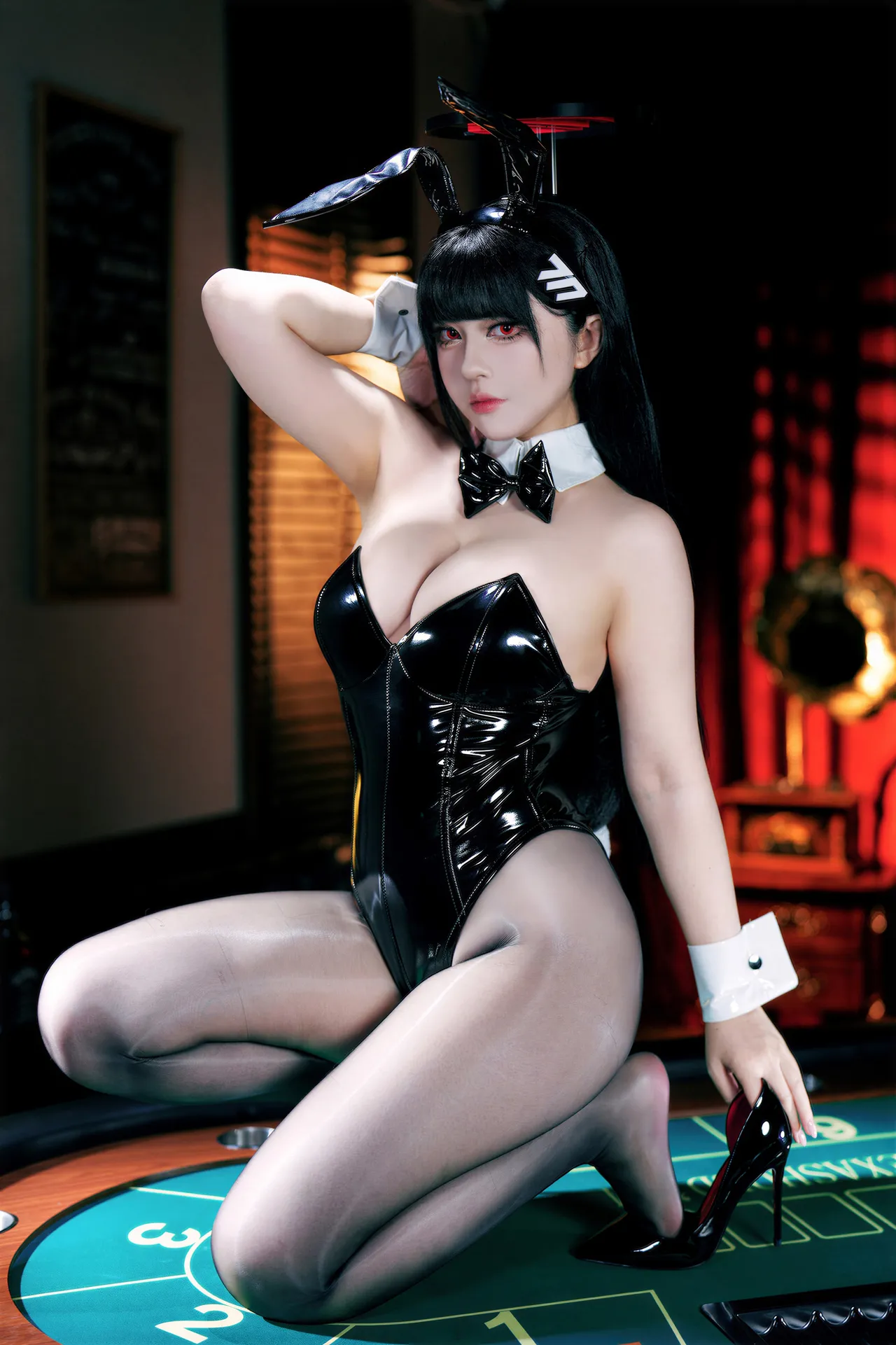 Half-Half - Blue Archive Rion Tiaotsuki, bunny girl Half-Half - Blue Archive Rion Tiaotsuki, bunny girl