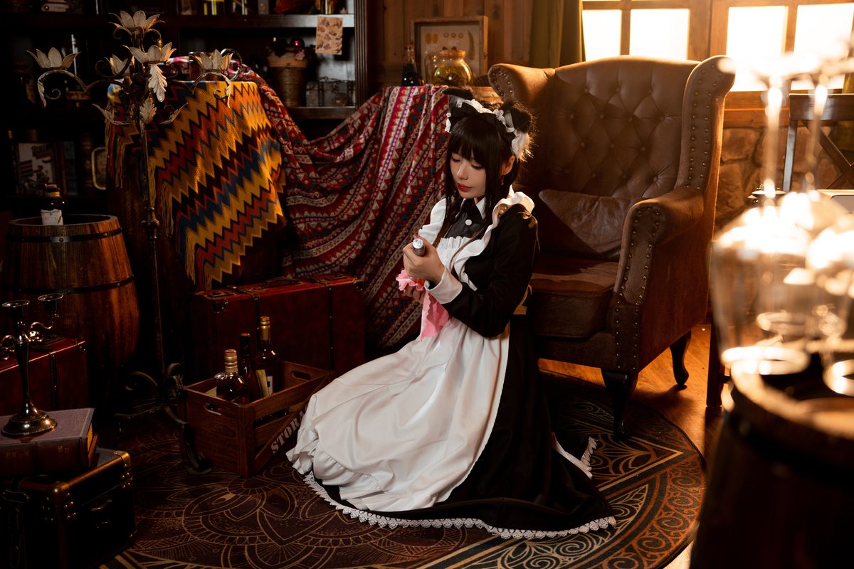 Coser@ Nine Words - 女仆初体验 9 Coser@ Nine Words - 女仆初体验 9