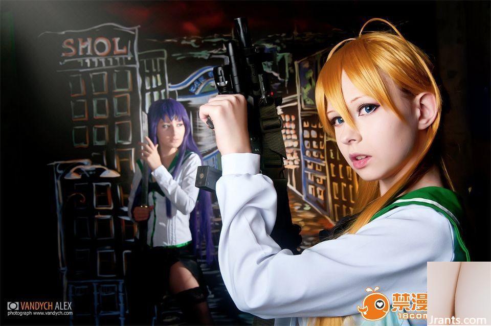 学园默示录cosplay (61P) 学园默示录cosplay (61P)