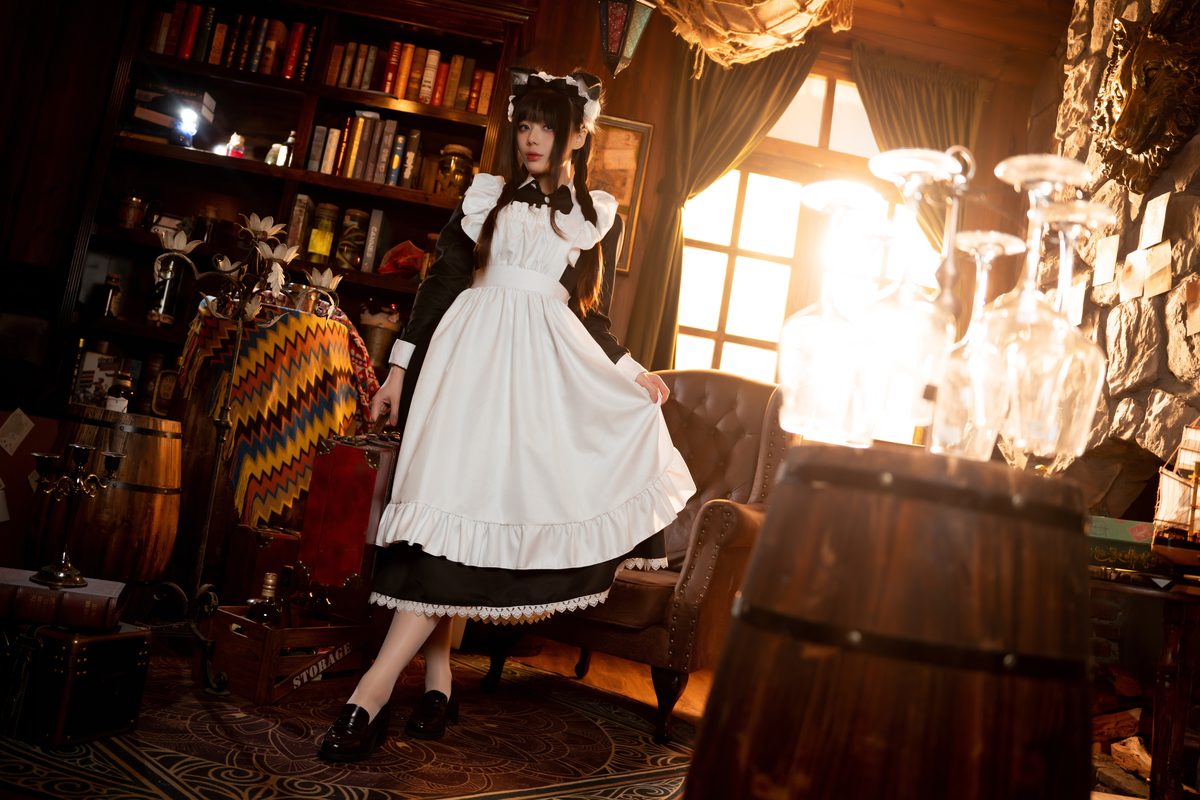 Coser@ Nine Words - 女仆初体验 9 Coser@ Nine Words - 女仆初体验 9