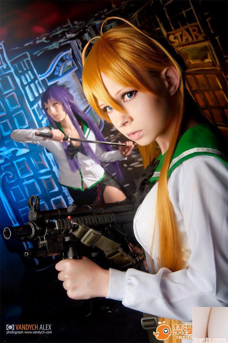 学园默示录cosplay (61P) 学园默示录cosplay (61P)