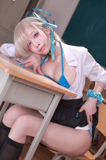 Aqua 水淼 – Ichinose Asuna JK Uniform 3 Aqua 水淼 – Ichinose Asuna JK Uniform