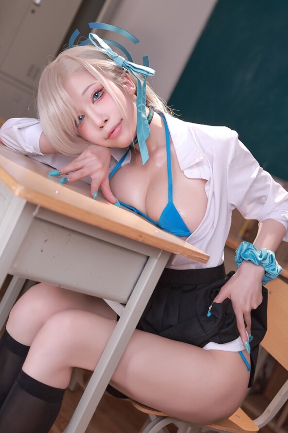 Aqua 水淼 – Ichinose Asuna JK Uniform 8 Aqua 水淼 – Ichinose Asuna JK Uniform