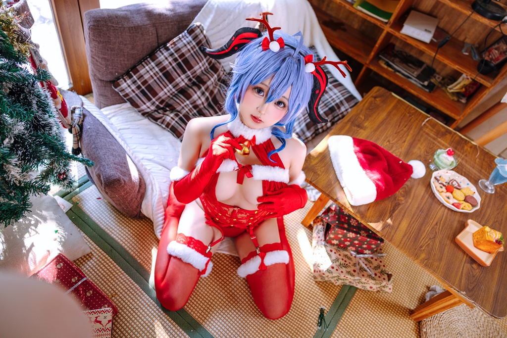 Rinaijiao 日奈娇 – Ganyu Xmas Rinaijiao 日奈娇 – Ganyu Xmas