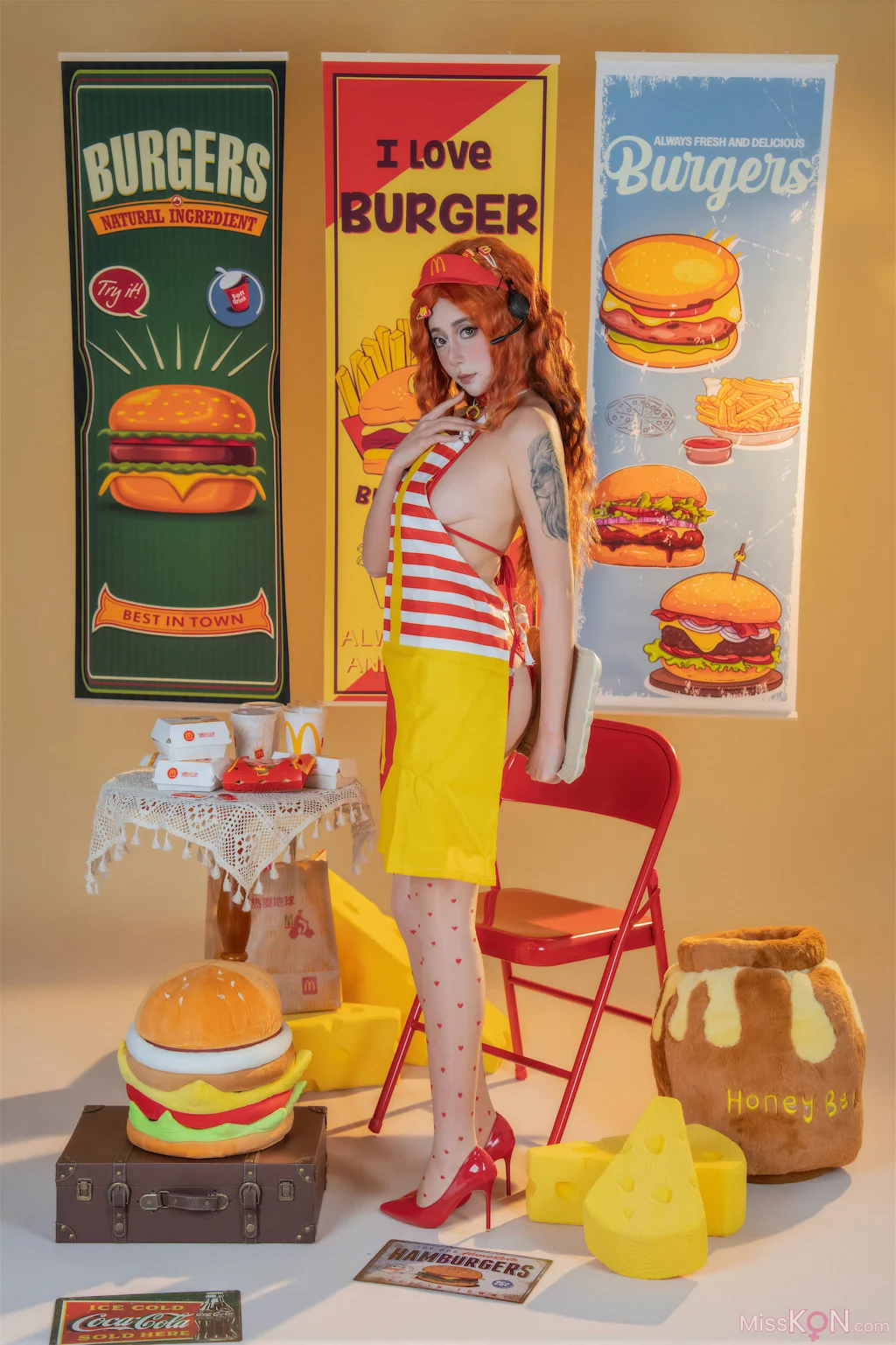 Coser@奈汐酱nice: 麦麦 (80 photos + 1 video) 4 Coser@奈汐酱nice: 麦麦 (80 photos + 1 video) 4