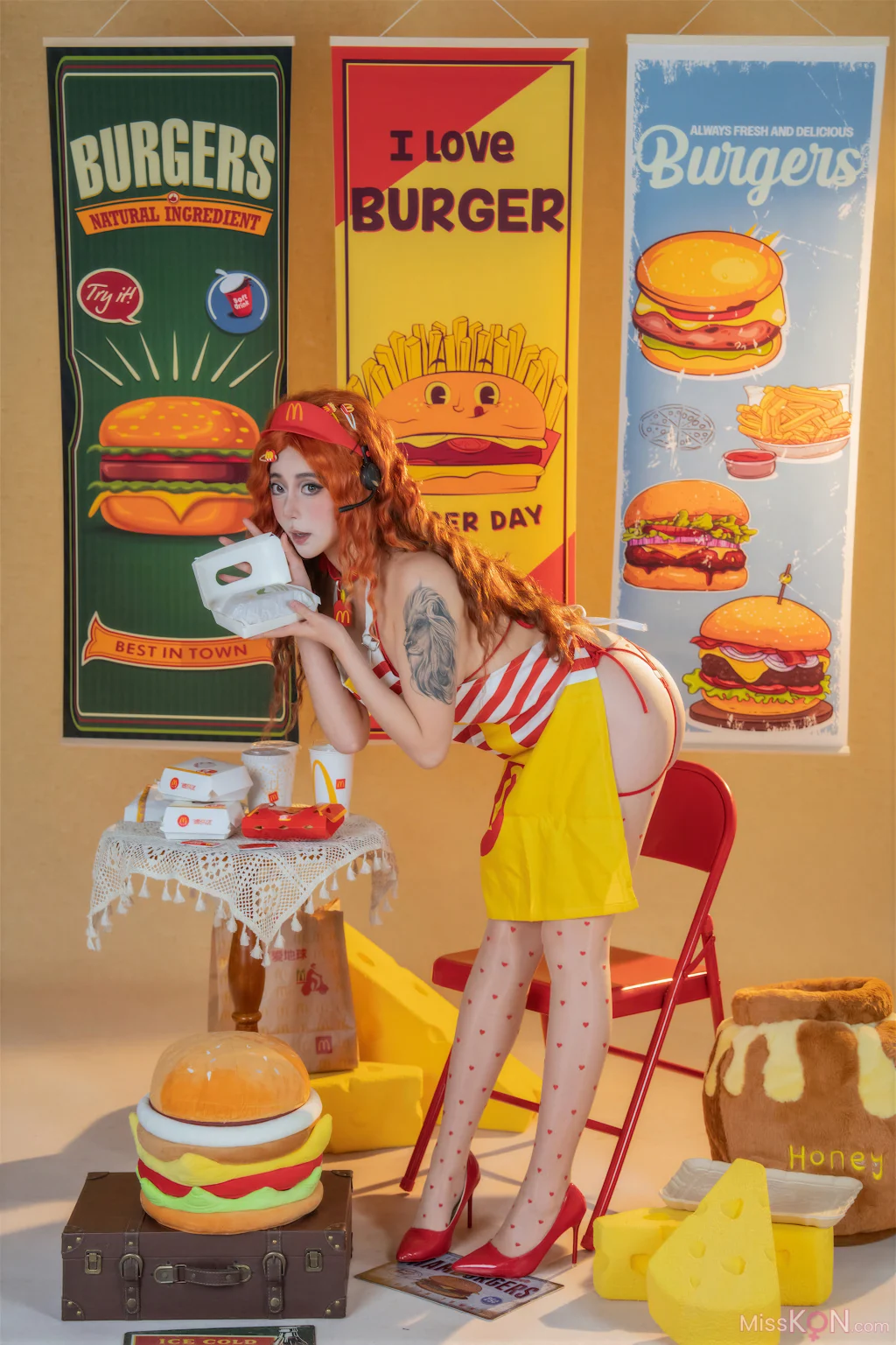 Coser@奈汐酱nice: 麦麦 (80 photos + 1 video) 4 Coser@奈汐酱nice: 麦麦 (80 photos + 1 video) 4