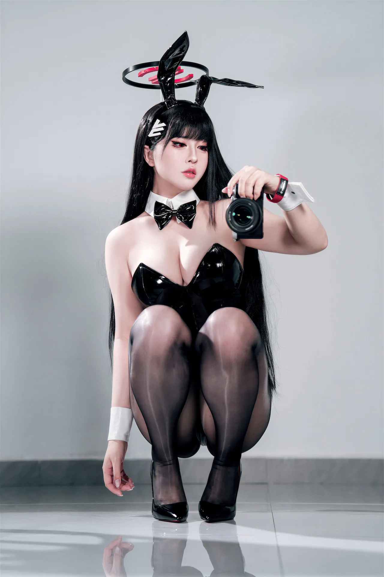 Half-Half - Blue Archive Rion Tiaotsuki, bunny girl Half-Half - Blue Archive Rion Tiaotsuki, bunny girl