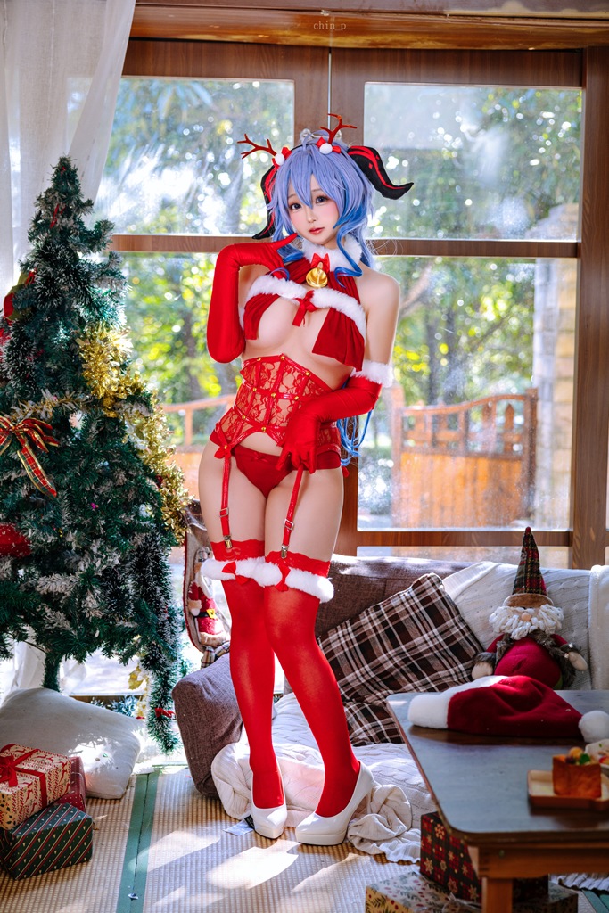 Rinaijiao 日奈娇 – Ganyu Xmas Rinaijiao 日奈娇 – Ganyu Xmas