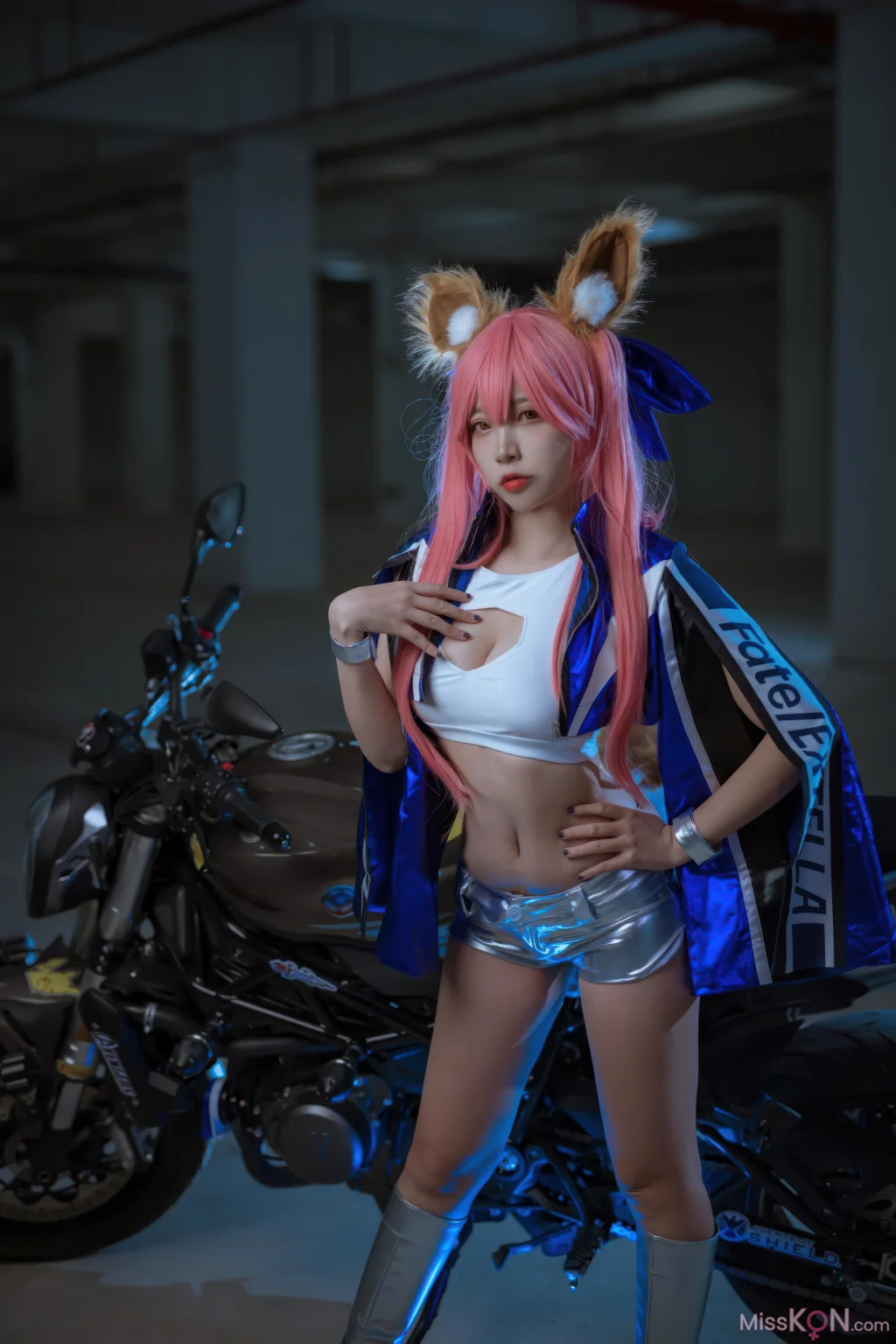Coser@ Nisa: FGO Tamamo Former Racing Suit (30 photos) Coser@ Nisa: FGO Tamamo Former Racing Suit (30 photos)