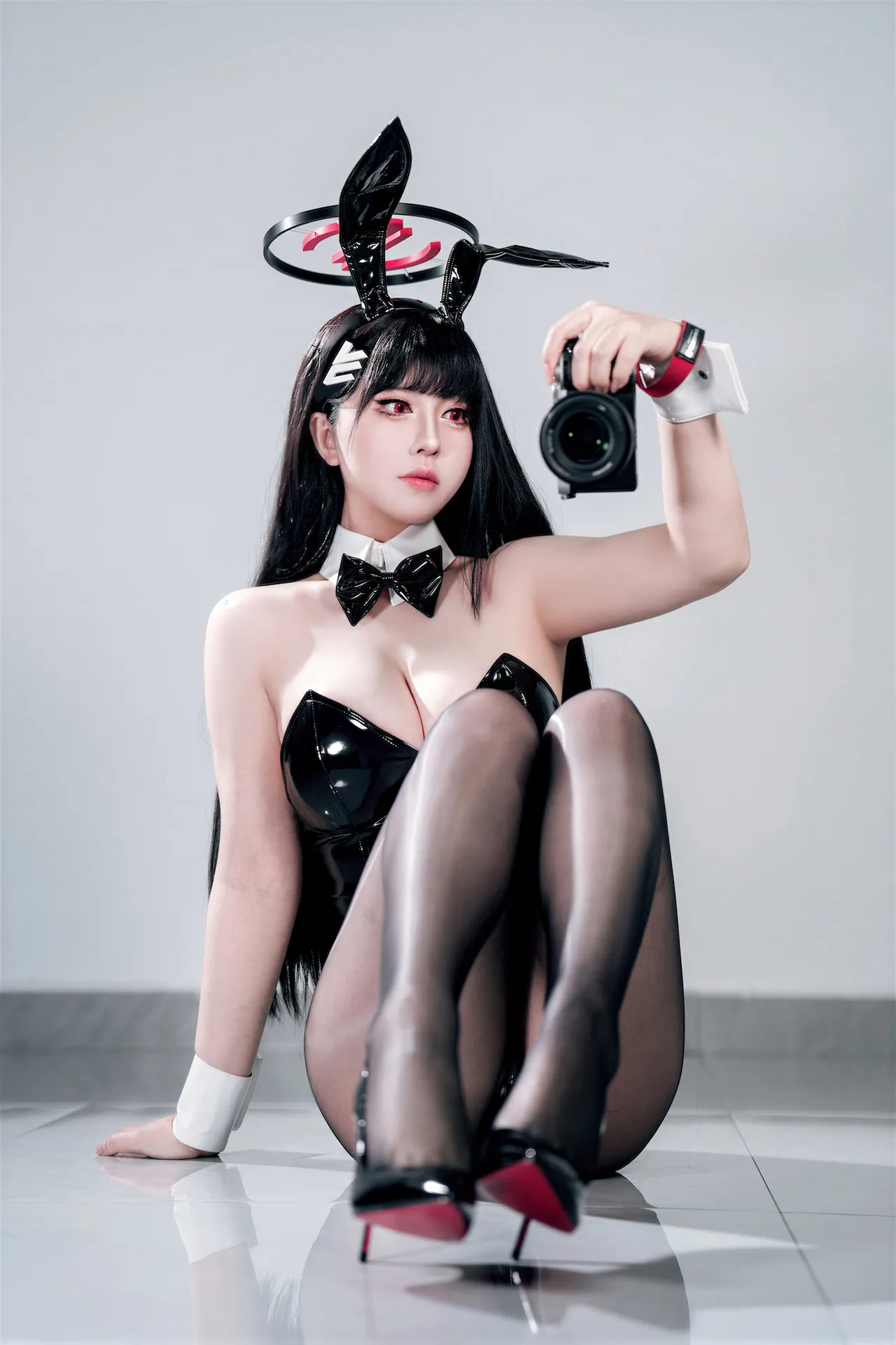 Half-Half - Blue Archive Rion Tiaotsuki, bunny girl Half-Half - Blue Archive Rion Tiaotsuki, bunny girl