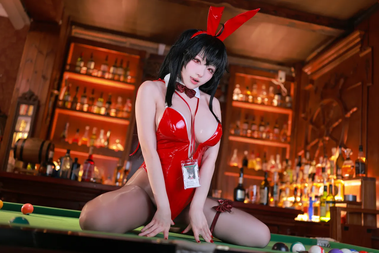 Cheese Block Wii - Azur Lane Taihou Table Tennis Bunny Girl Cheese Block Wii - Azur Lane Taihou Table Tennis Bunny Girl