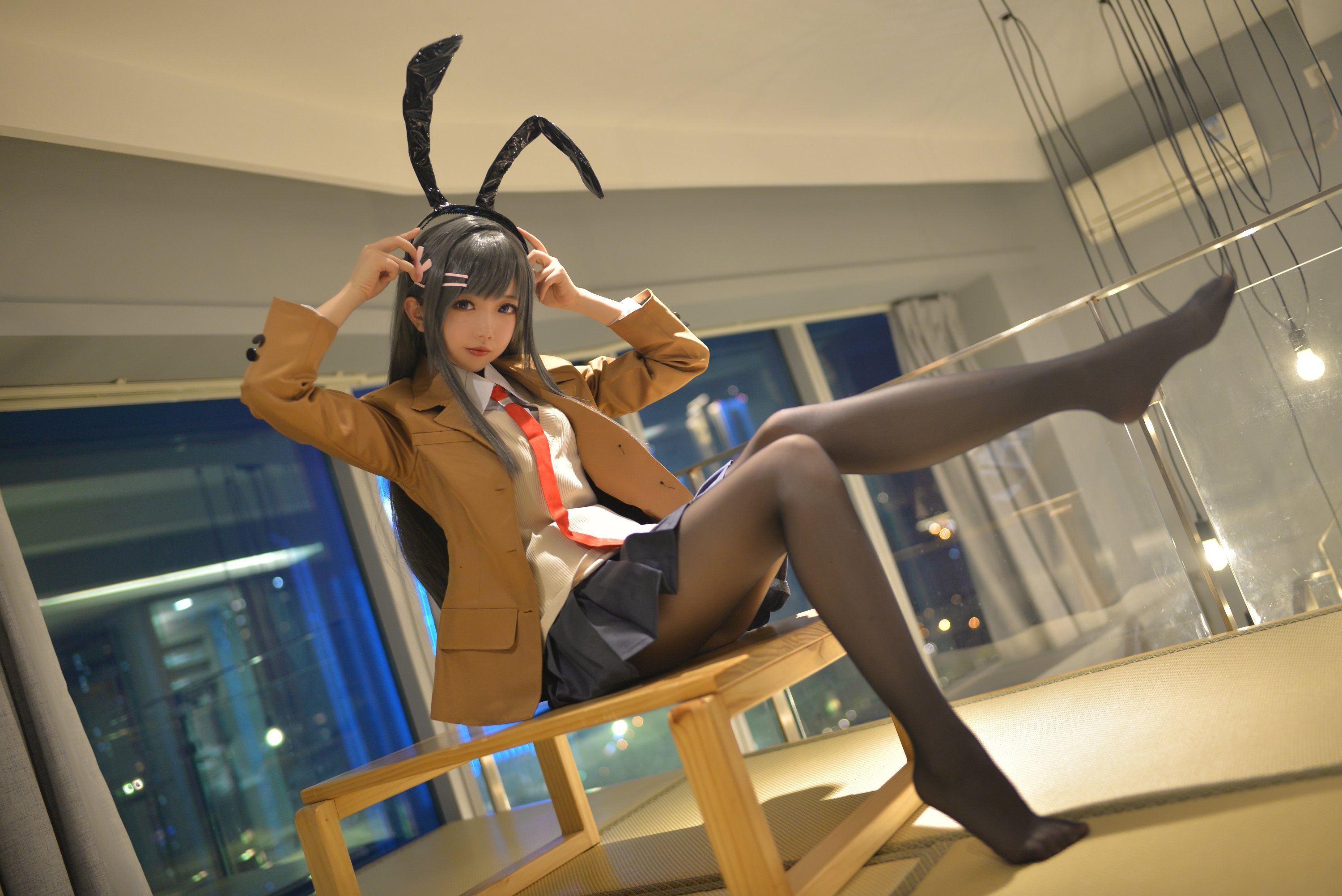 Mai Sakurajima (Youth Pig Bastard Does Not Dream Of Bunny Girl Senpai) Mai Sakurajima (Youth Pig Bastard Does Not Dream Of Bunny Girl Senpai)