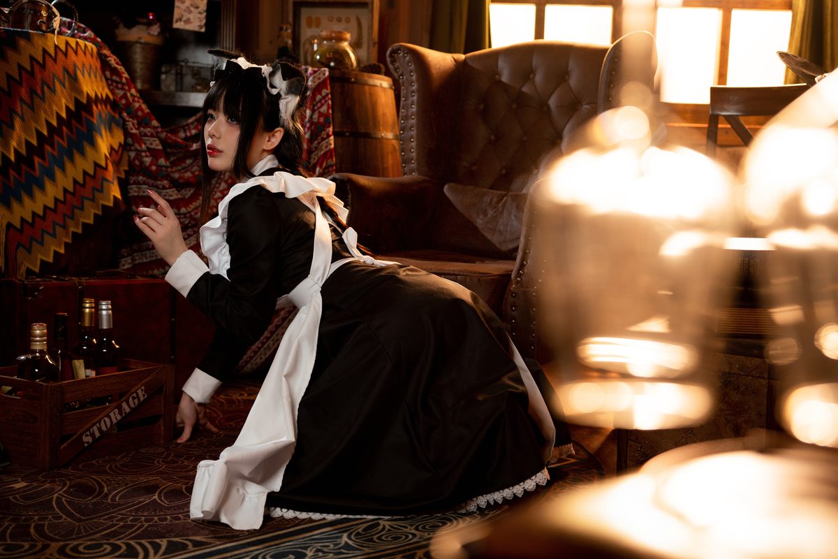 Coser@ Nine Words - 女仆初体验 9 Coser@ Nine Words - 女仆初体验 9