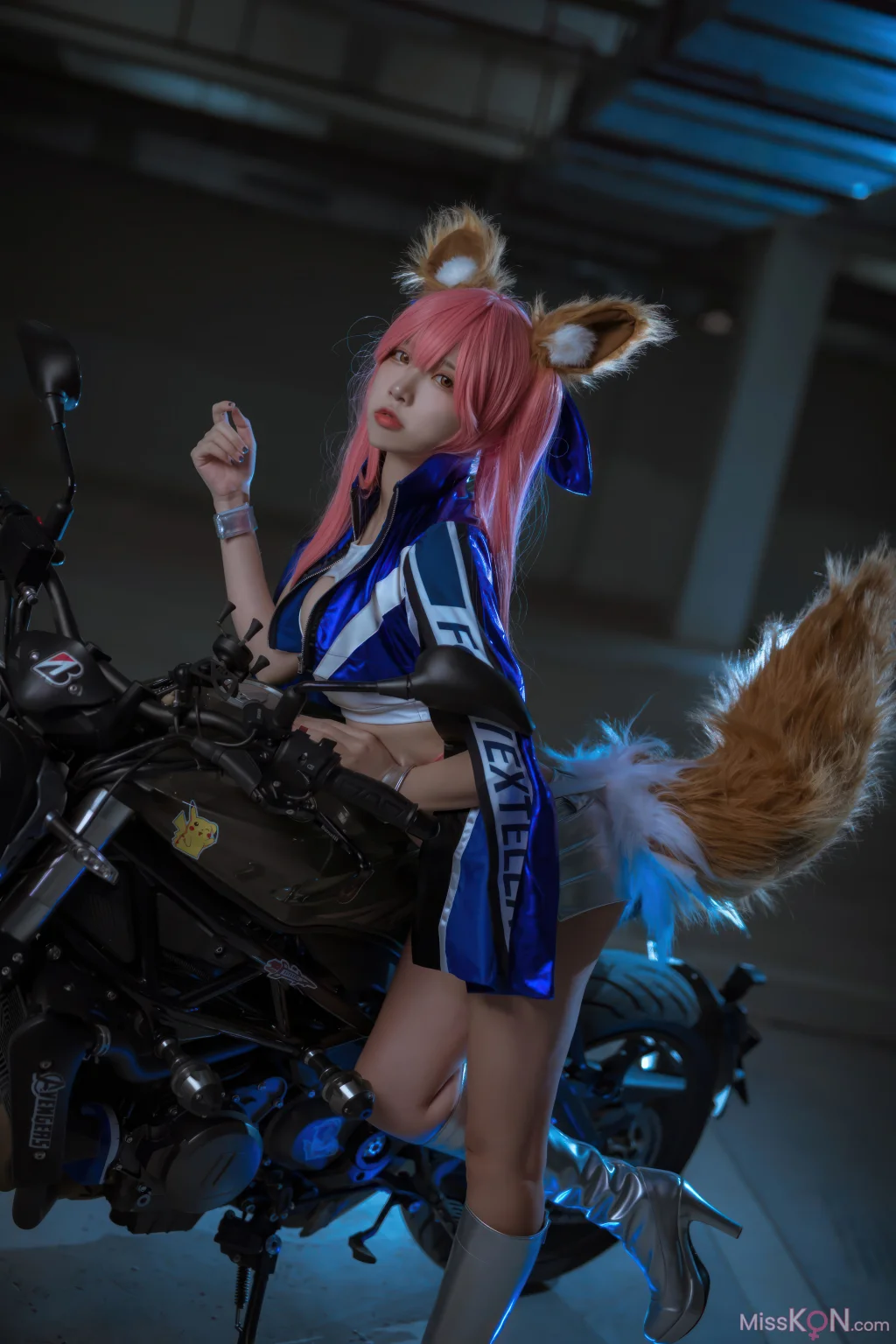 Coser@ Nisa: FGO Tamamo Former Racing Suit (30 photos) Coser@ Nisa: FGO Tamamo Former Racing Suit (30 photos)