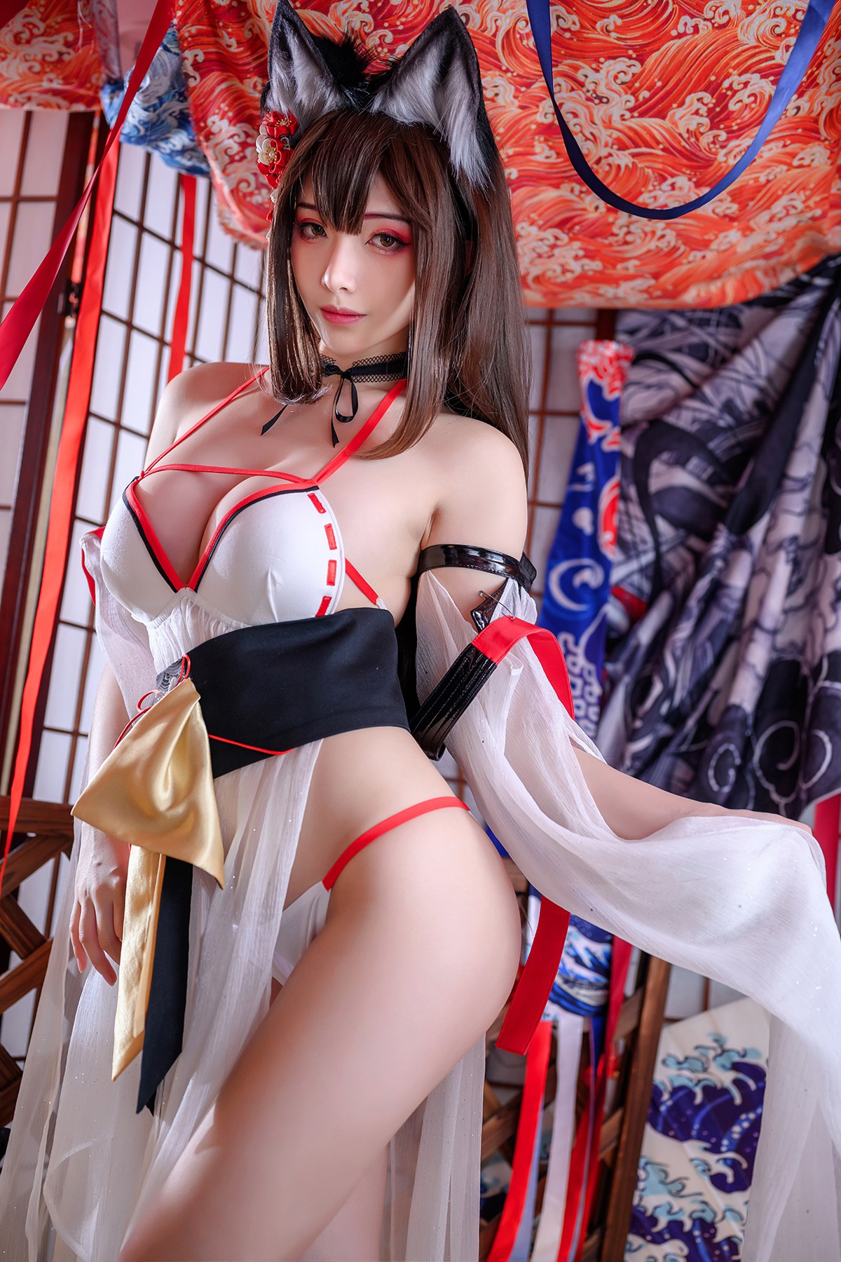 Coser@ Sister Bun Fu Dōri Vol.087 Amagi Swimsuit Coser@ Sister Bun Fu Dōri Vol.087 Amagi Swimsuit