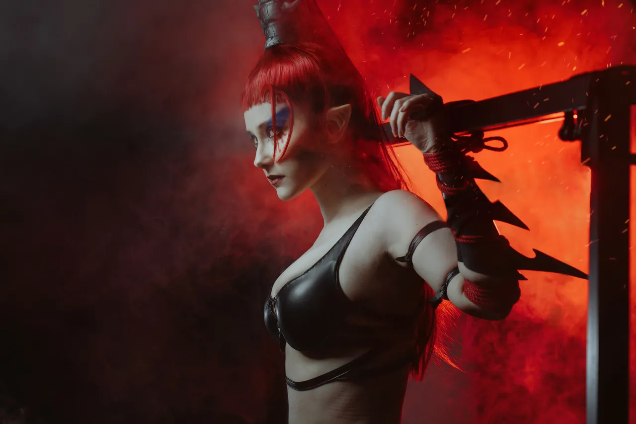 Shiera13 - Warhammer 40K Lelith Hesperax Shibari Shiera13 - Warhammer 40K Lelith Hesperax Shibari