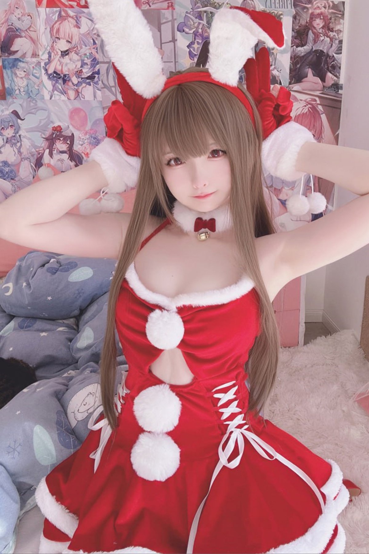 Coser@ Xi Dumb - Bunny Santa (19P - 2V) Coser@ Xi Dumb - Bunny Santa (19P - 2V)