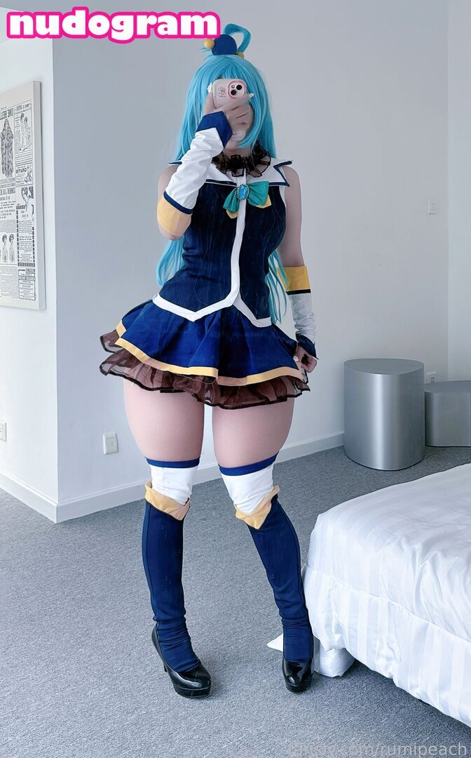Rumipeach Aqua cosplay Rumipeach Aqua cosplay