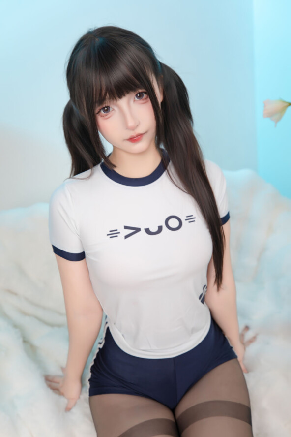 Coser@ Kagurazaka Mafuyu - Secret Gym Clothes (76P - 2V) 4 Coser@ Kagurazaka Mafuyu - Secret Gym Clothes (76P - 2V)