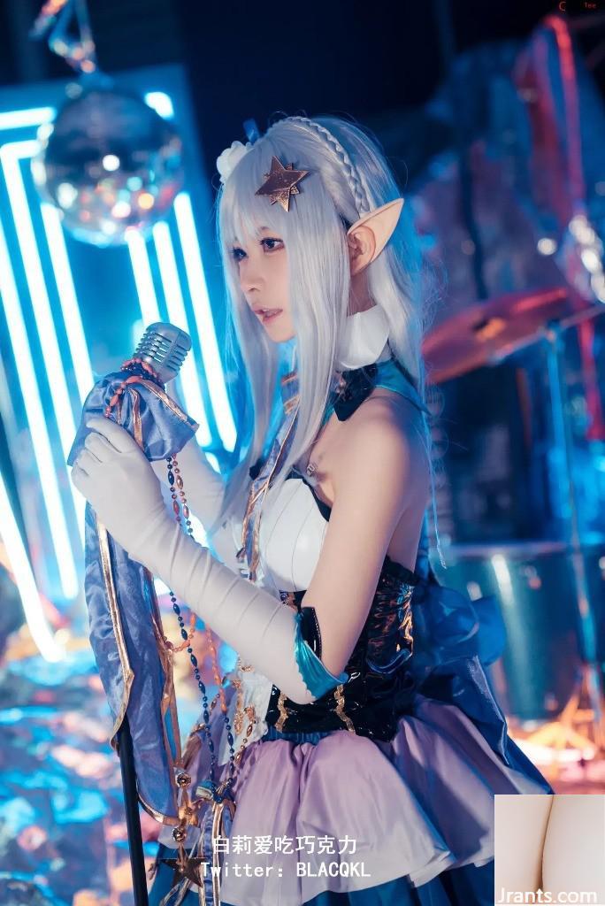 Blacqkl (白莉爱巧克力) cosplay Emilia – ReZero (62P) Blacqkl (白莉爱巧克力) cosplay Emilia – ReZero (62P)