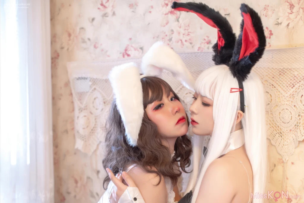 Coser@Pippi Milk is so cute & Mu Ling Mu0: Double Rabbit (51 photos) Coser@Pippi Milk is so cute & Mu Ling Mu0: Double Rabbit (51 photos)