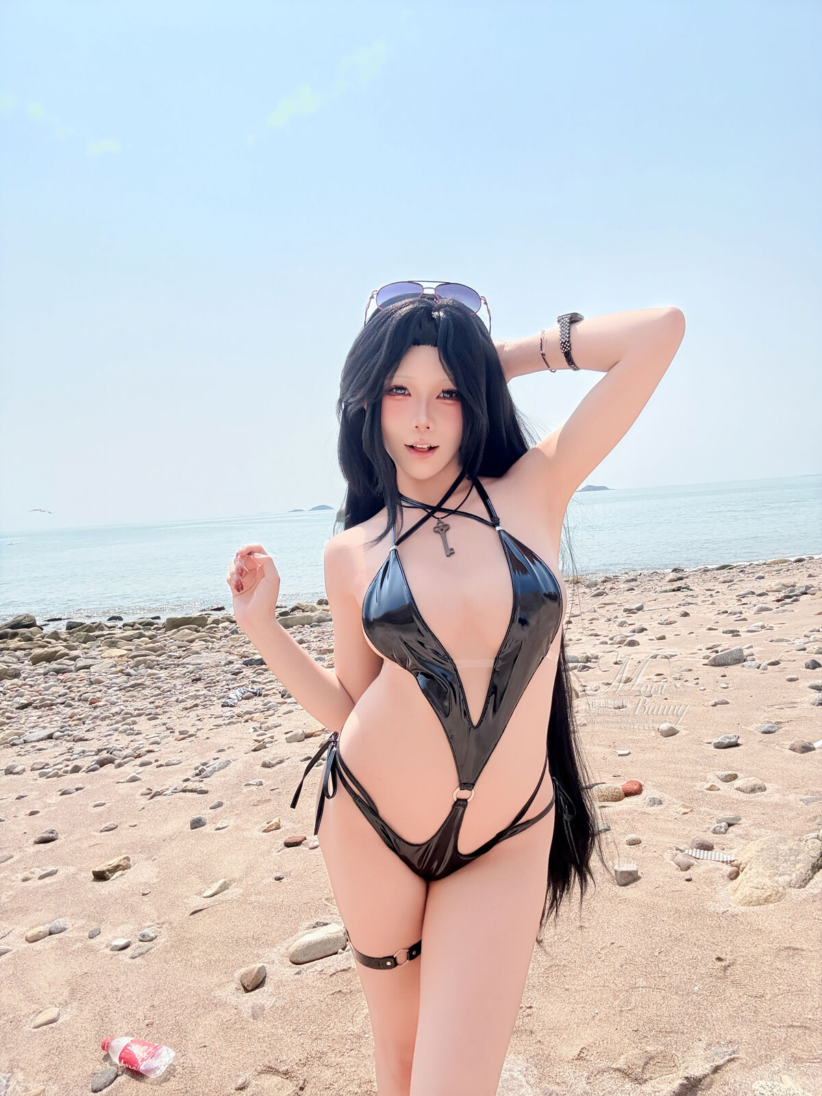 Coser@ Slimy Rabbit - 2025 Swimsuit Limited Edition Under the Sun (76P) Coser@ Slimy Rabbit - 2025 Swimsuit Limited Edition Under the Sun (76P)