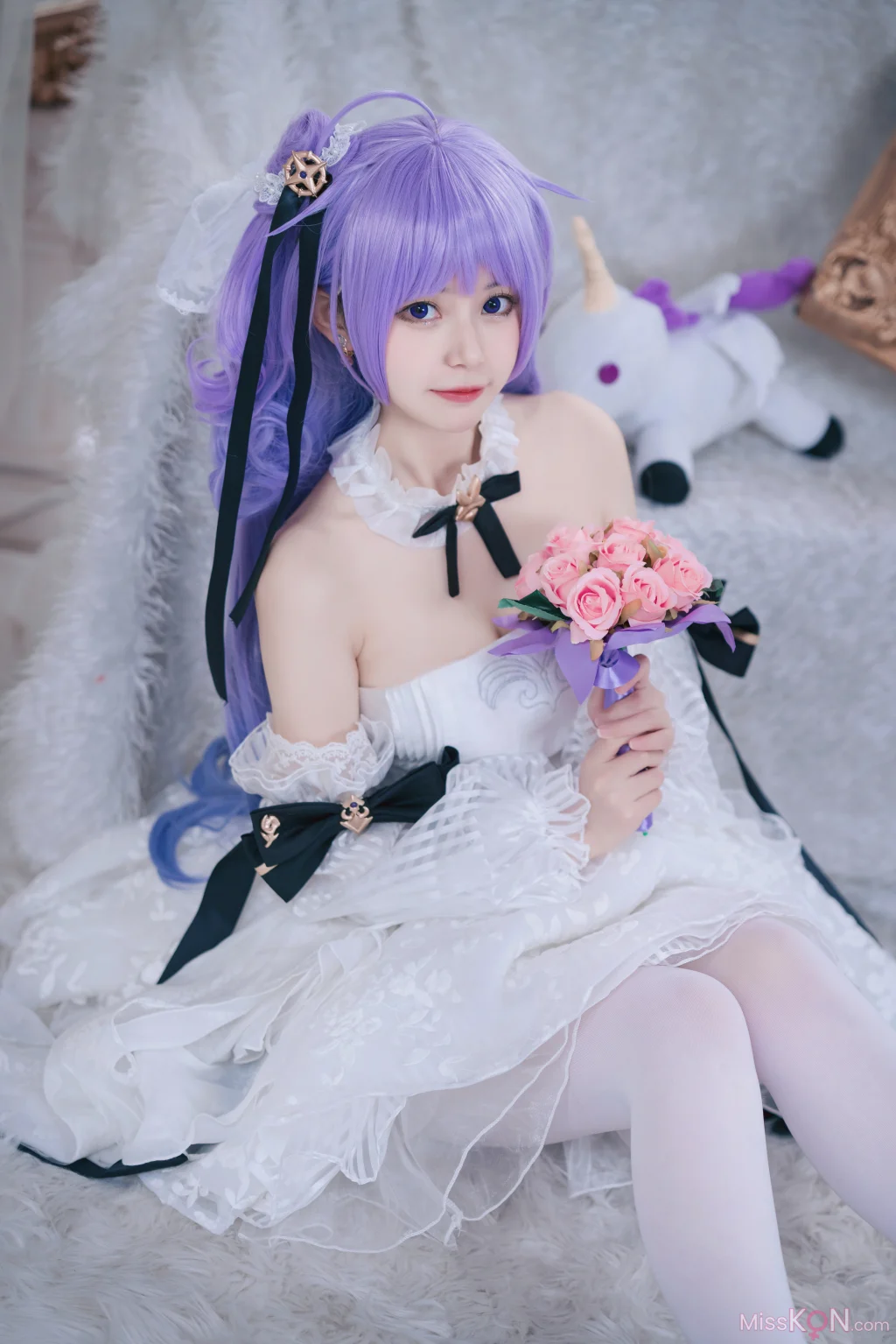 Coser@ Cats: Azur Route Unicorn Bride (23 photos) Coser@ Cats: Azur Route Unicorn Bride (23 photos)