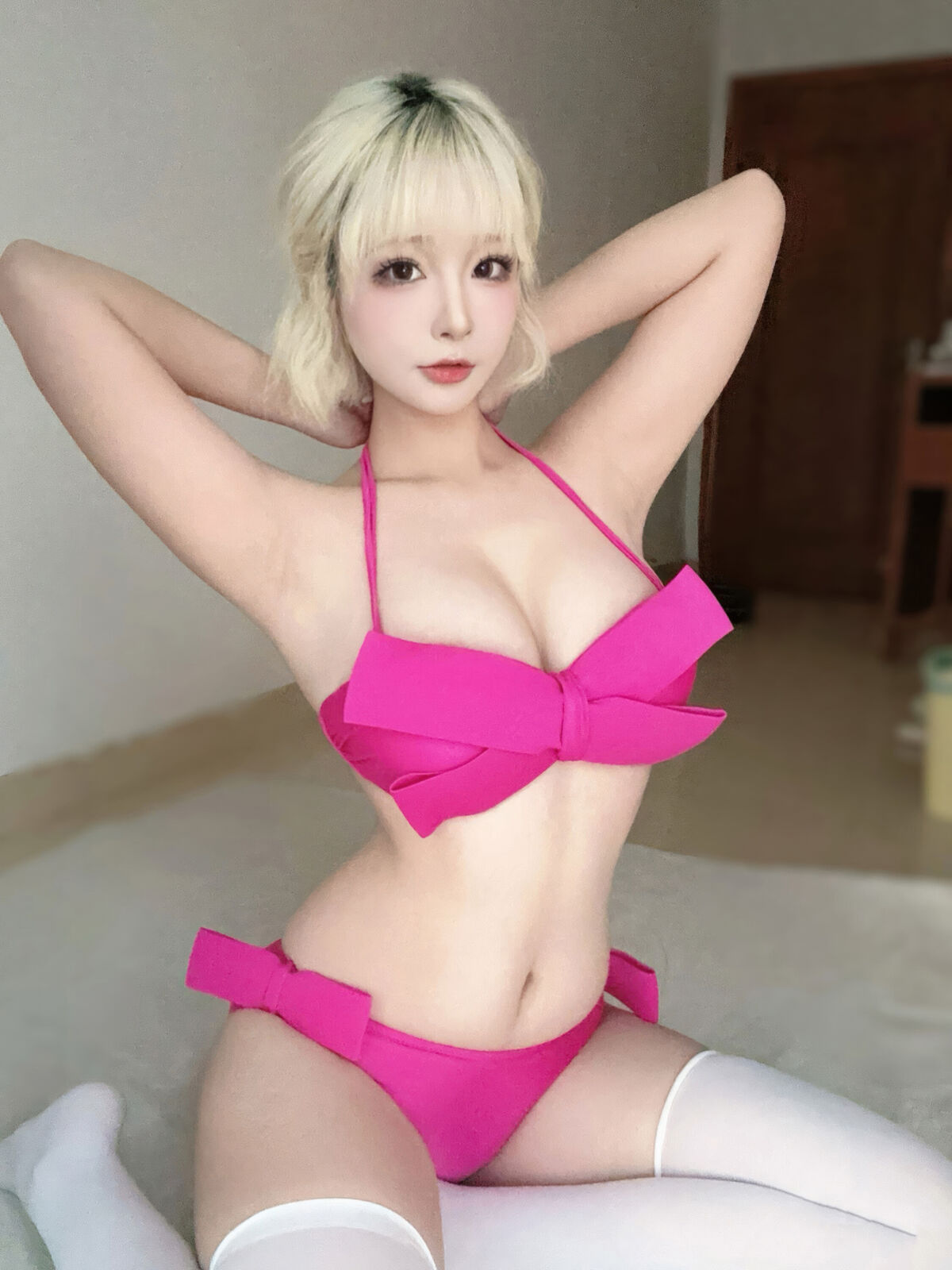 Coser@yuuhui Yuhui - Patreon Subscription Pink Lady (52P - 2V) Coser@yuuhui Yuhui - Patreon Subscription Pink Lady (52P - 2V)