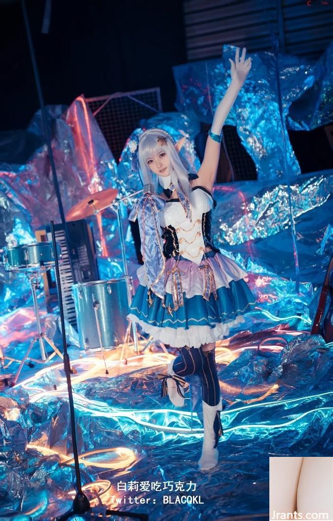 Blacqkl (白莉爱巧克力) cosplay Emilia – ReZero (62P) Blacqkl (白莉爱巧克力) cosplay Emilia – ReZero (62P)