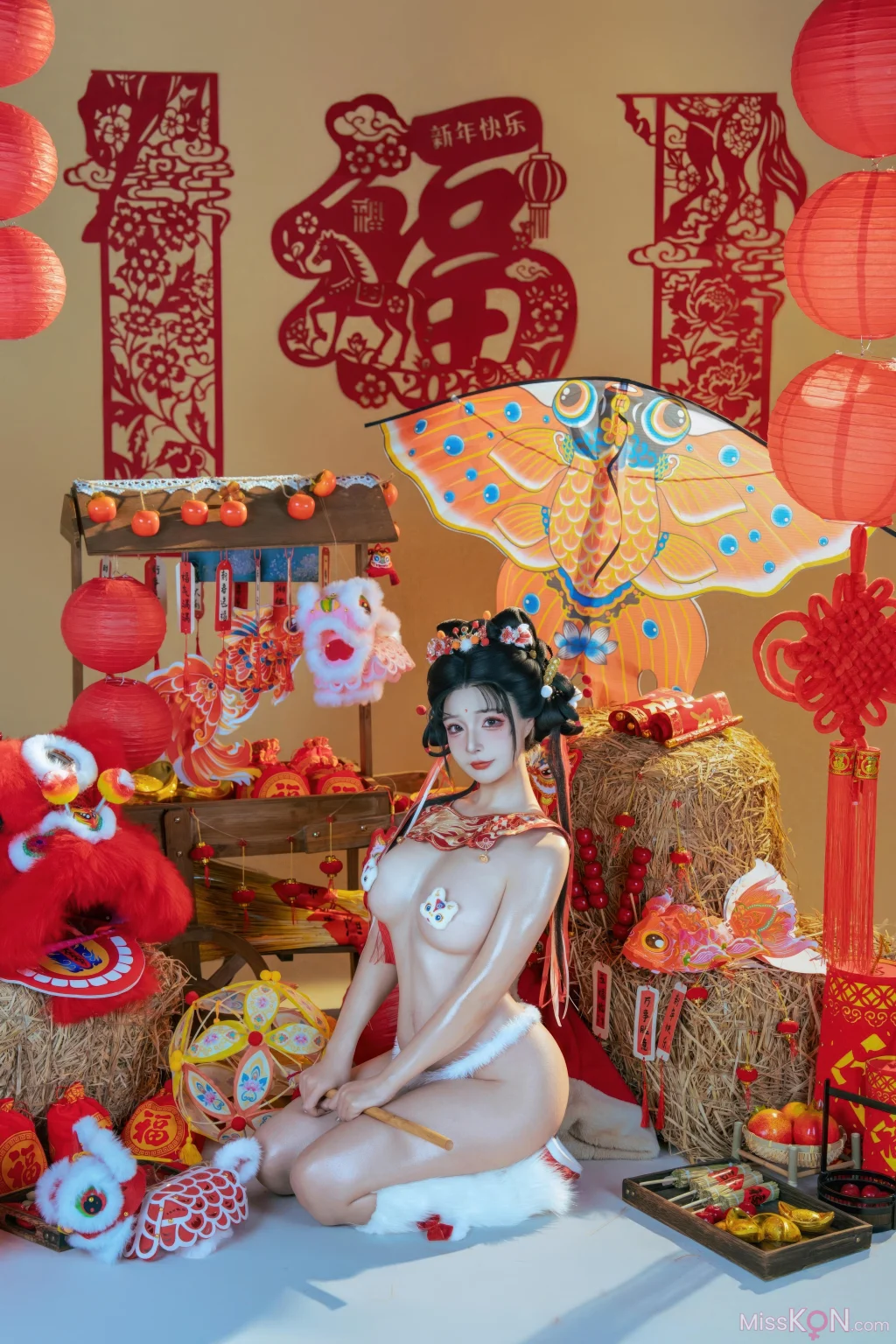 Coser@yuuhui Yuhui: 2026 Chinese New Year Special Lion Dance Girl (131 photos + 2 videos) Coser@yuuhui Yuhui: 2026 Chinese New Year Special Lion Dance Girl (131 photos + 2 videos)
