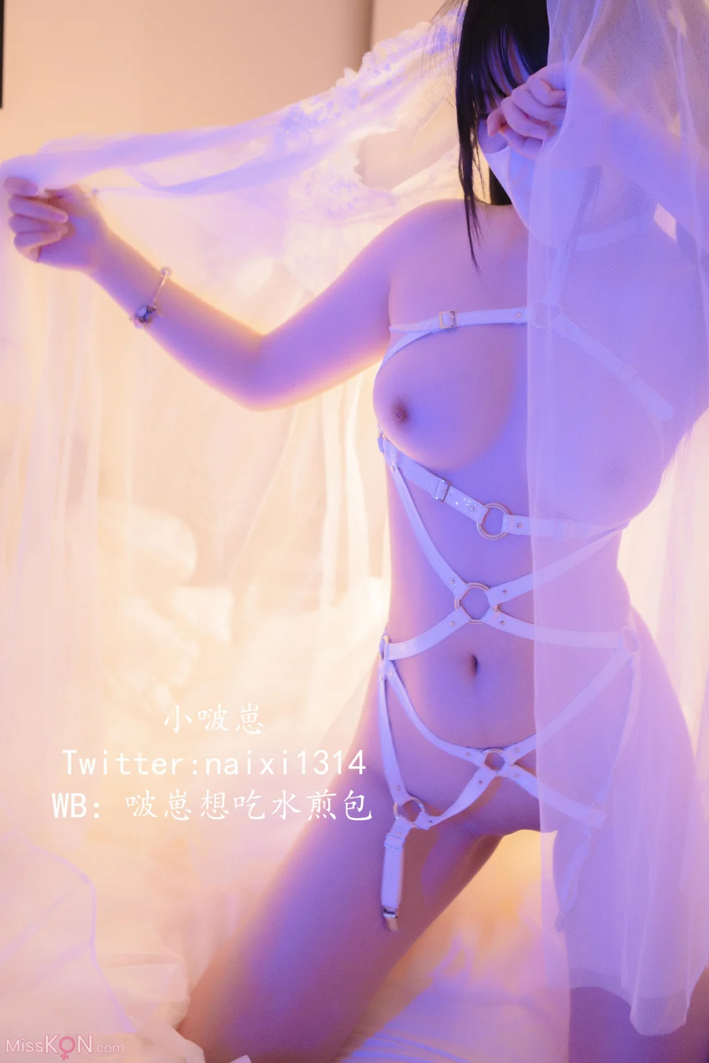 Coser@狍崽饭(NaiXiloli): 朦胧白 (46 photos) Coser@狍崽饭(NaiXiloli): 朦胧白 (46 photos)