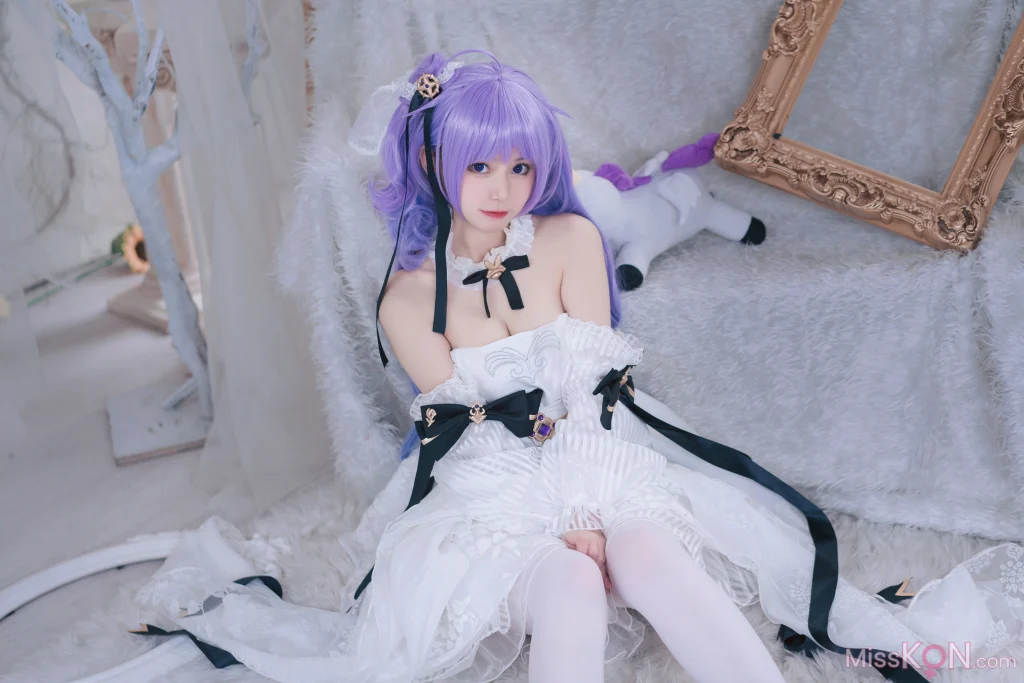 Coser@ Cats: Azur Route Unicorn Bride (23 photos) Coser@ Cats: Azur Route Unicorn Bride (23 photos)