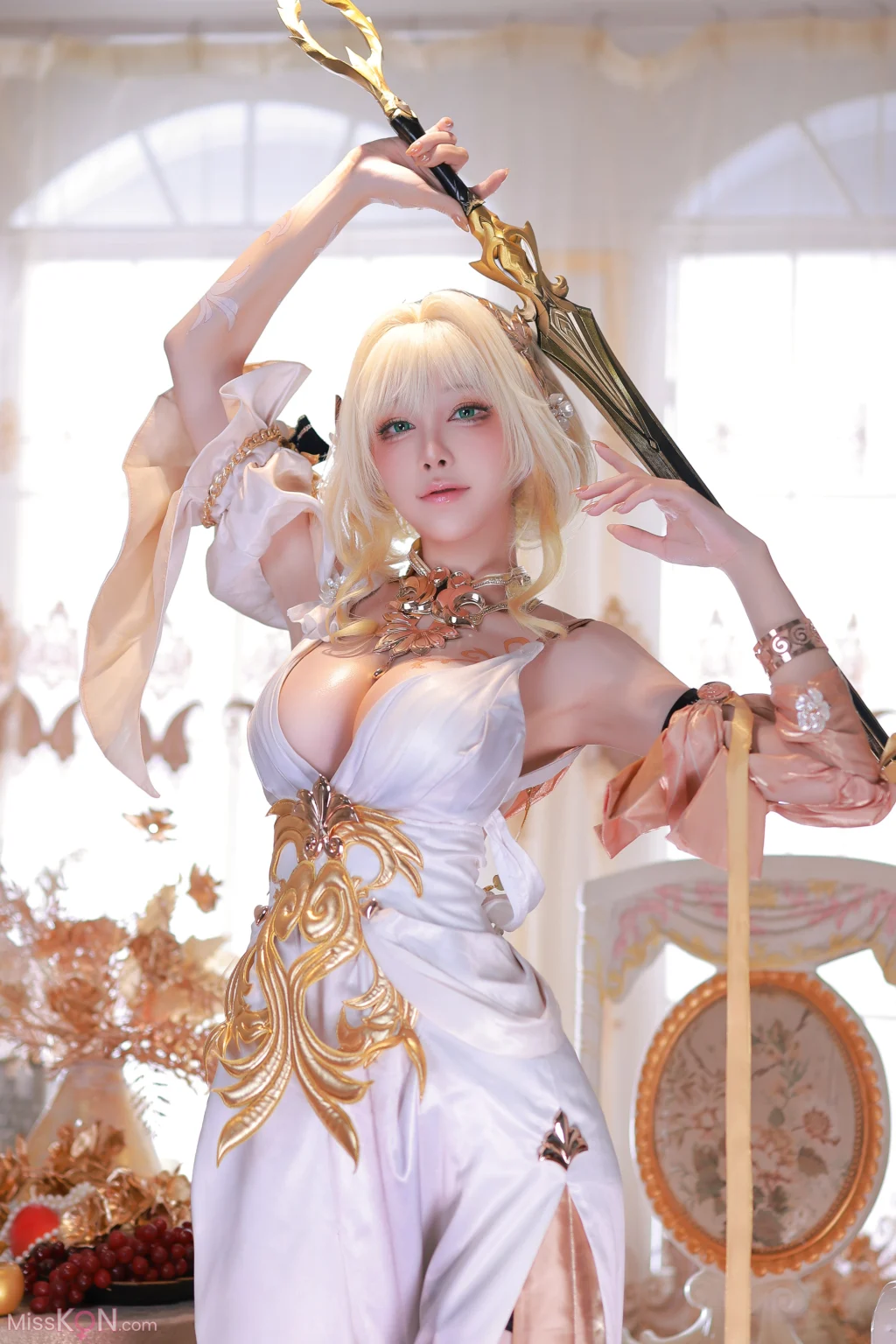 Coser@ Shuimiao Aqua: Honkai: Star Rail - Aglaia (91 photos) Coser@ Shuimiao Aqua: Honkai: Star Rail - Aglaia (91 photos)