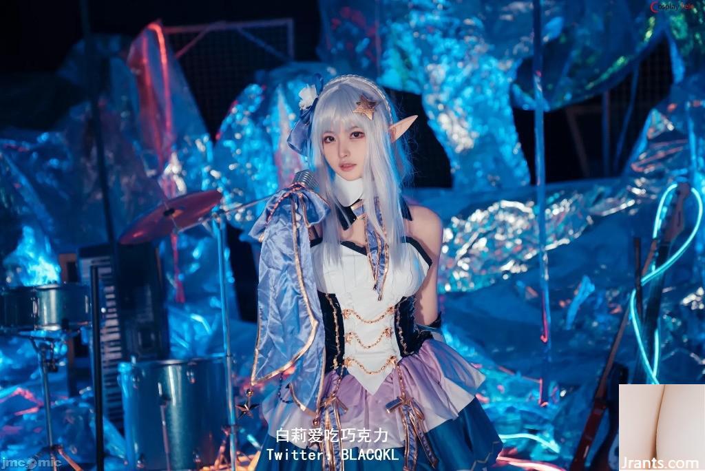 Blacqkl (白莉爱巧克力) cosplay Emilia – ReZero (62P) Blacqkl (白莉爱巧克力) cosplay Emilia – ReZero (62P)