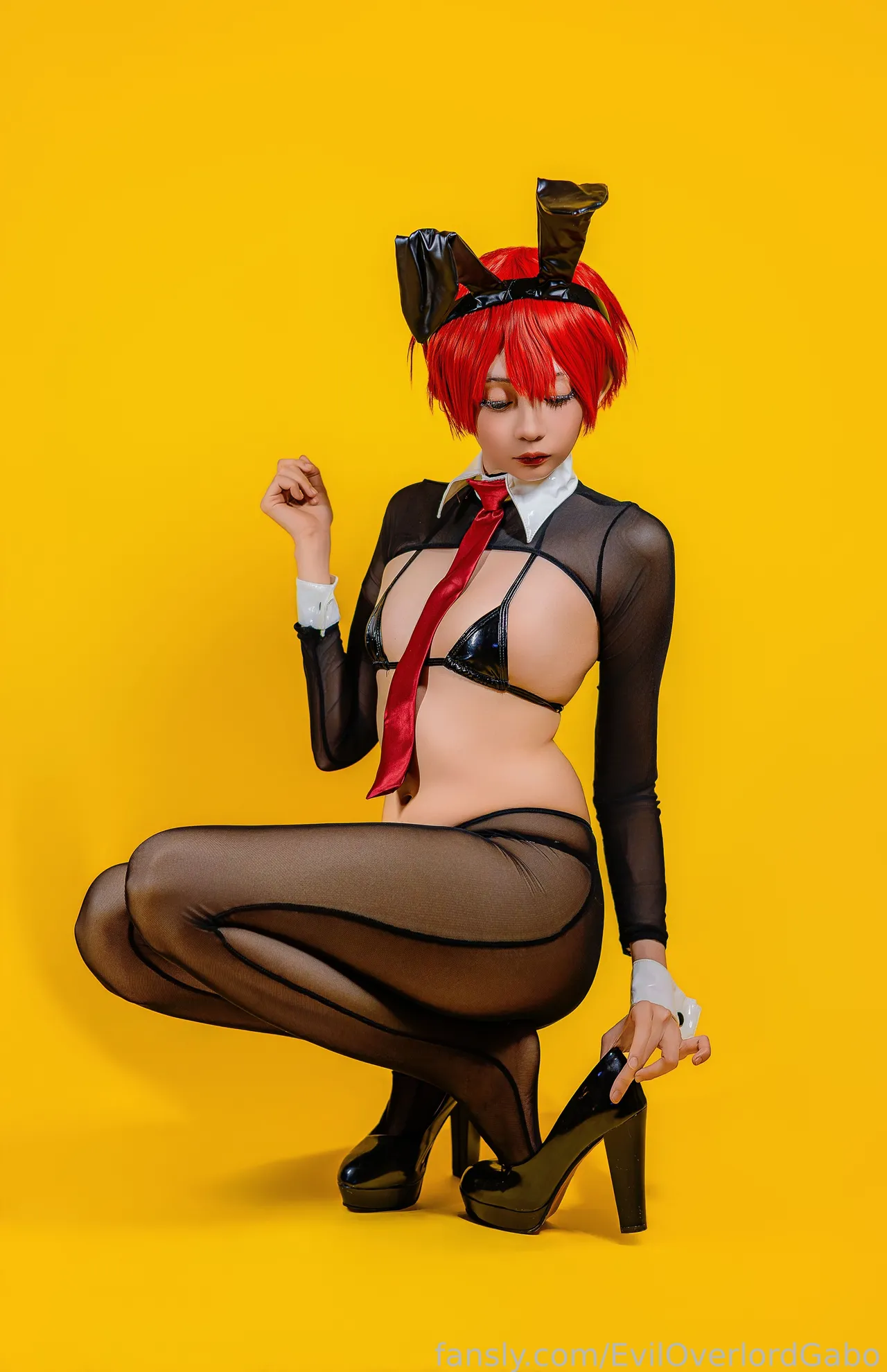 Evil Overlord Gabo - Bunny Amate Yuzuriha Evil Overlord Gabo - Bunny Amate Yuzuriha