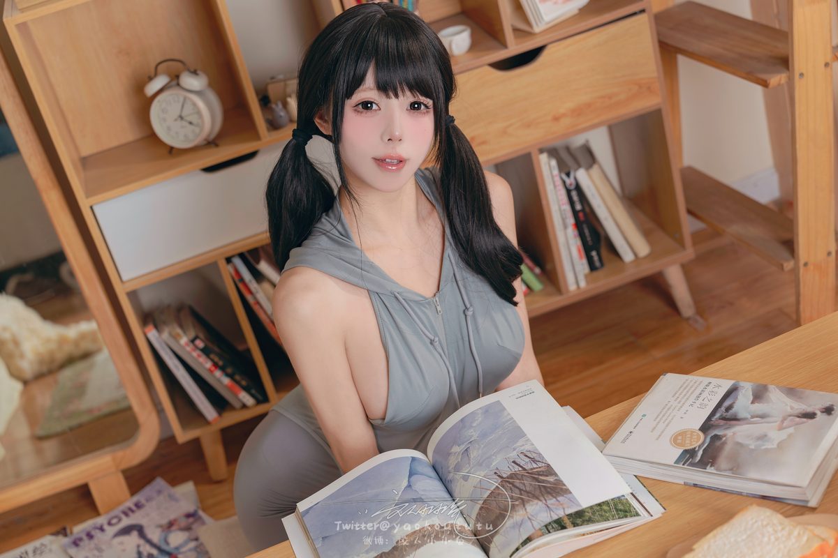 Coser@黏黏团子兔 - 小灰兔 622 Coser@黏黏团子兔 - 小灰兔 622